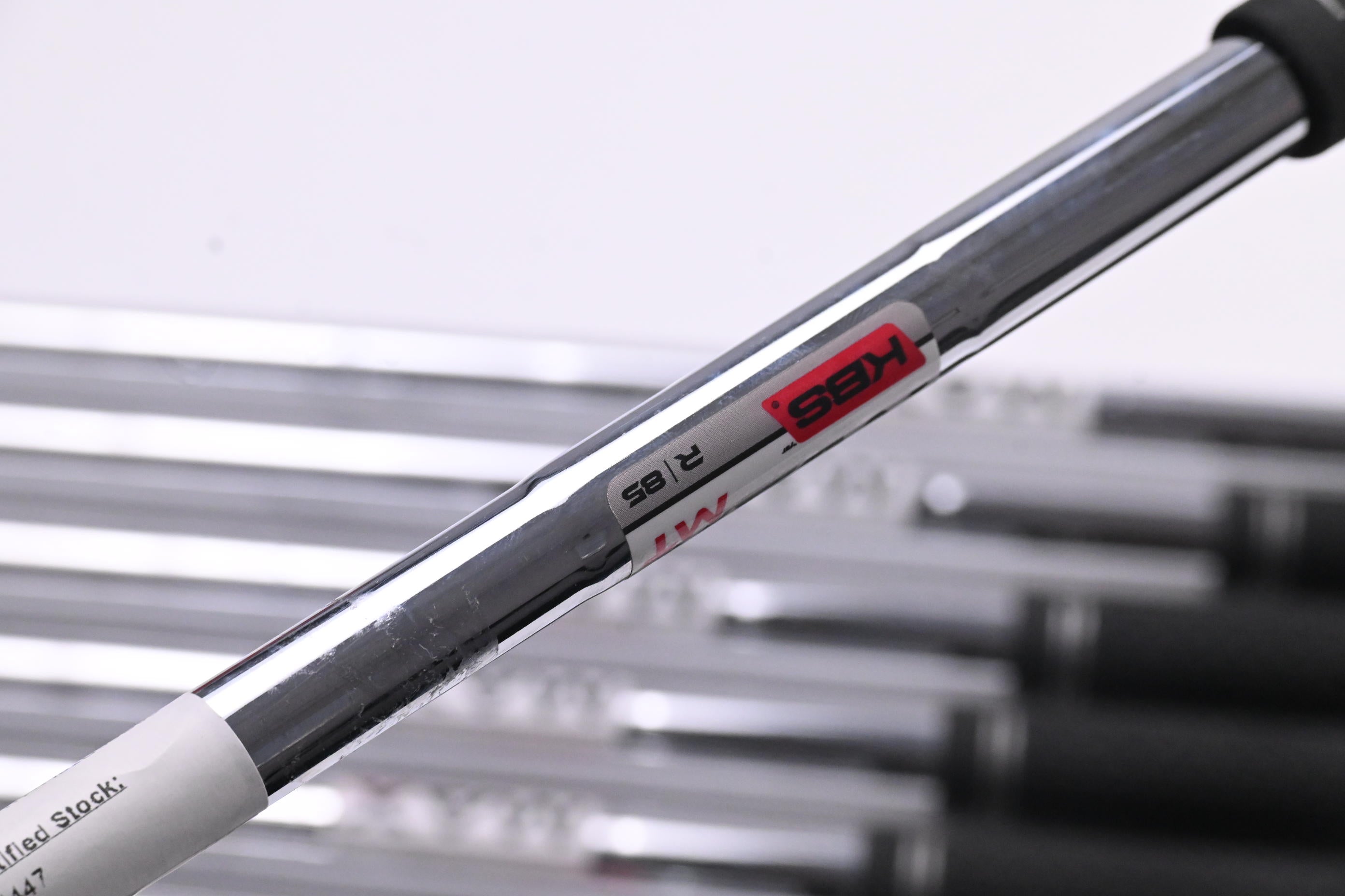 Left Hand Taylormade Qi Irons / 5-PW+SW / Regular Flex KBS MAX MT 85 Shafts