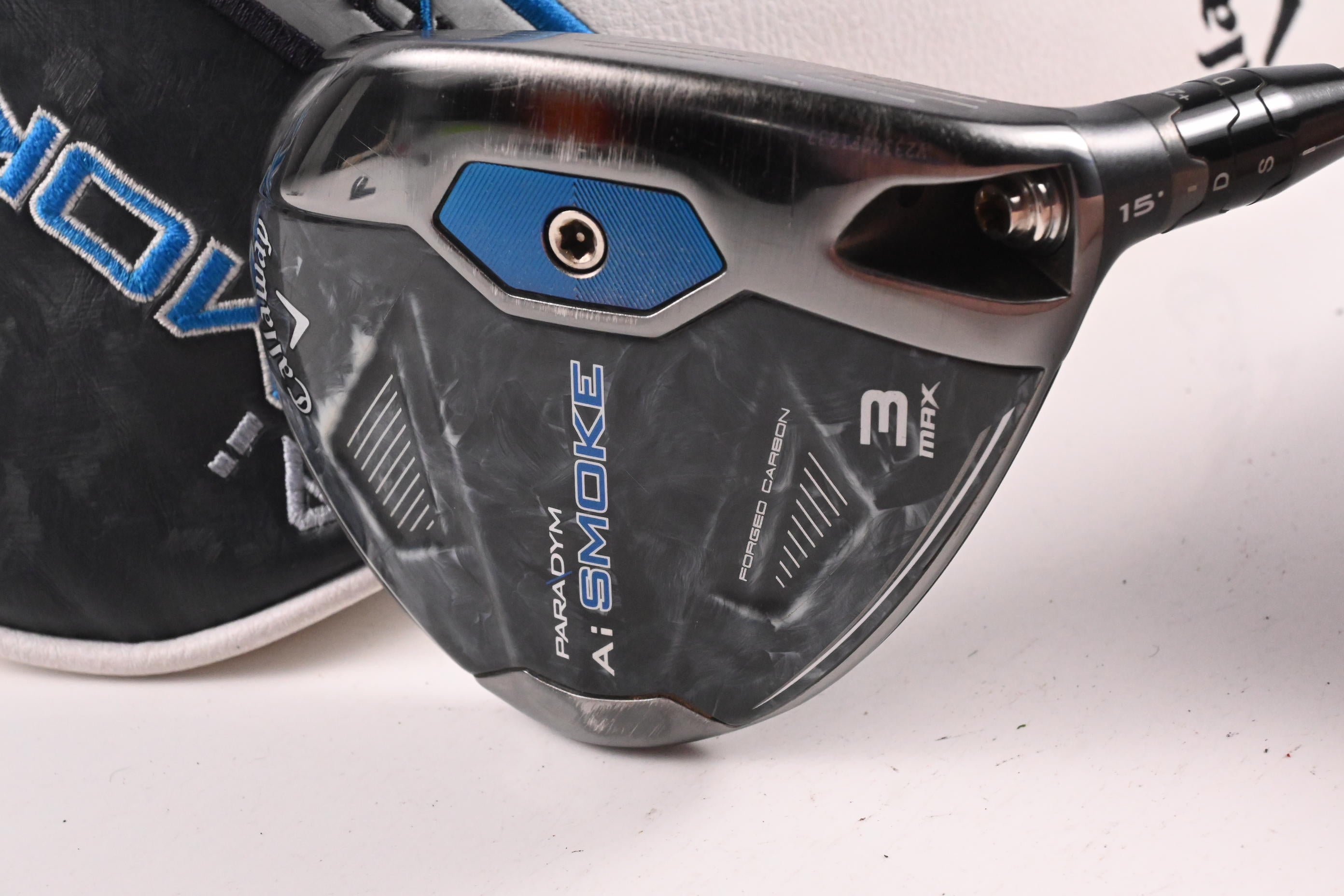 Callaway Paradym Ai Smoke Max #3 Wood / 15 Degree / Stiff Flex Denali Black 70