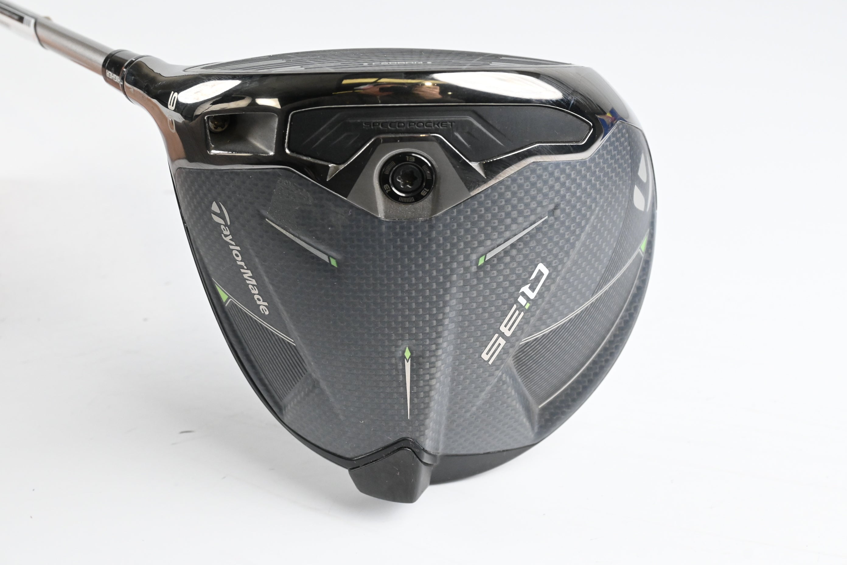 Left Hand Taylormade Qi35 Driver / 9 Degree / Regular Flex UST Mamiya Helium 5