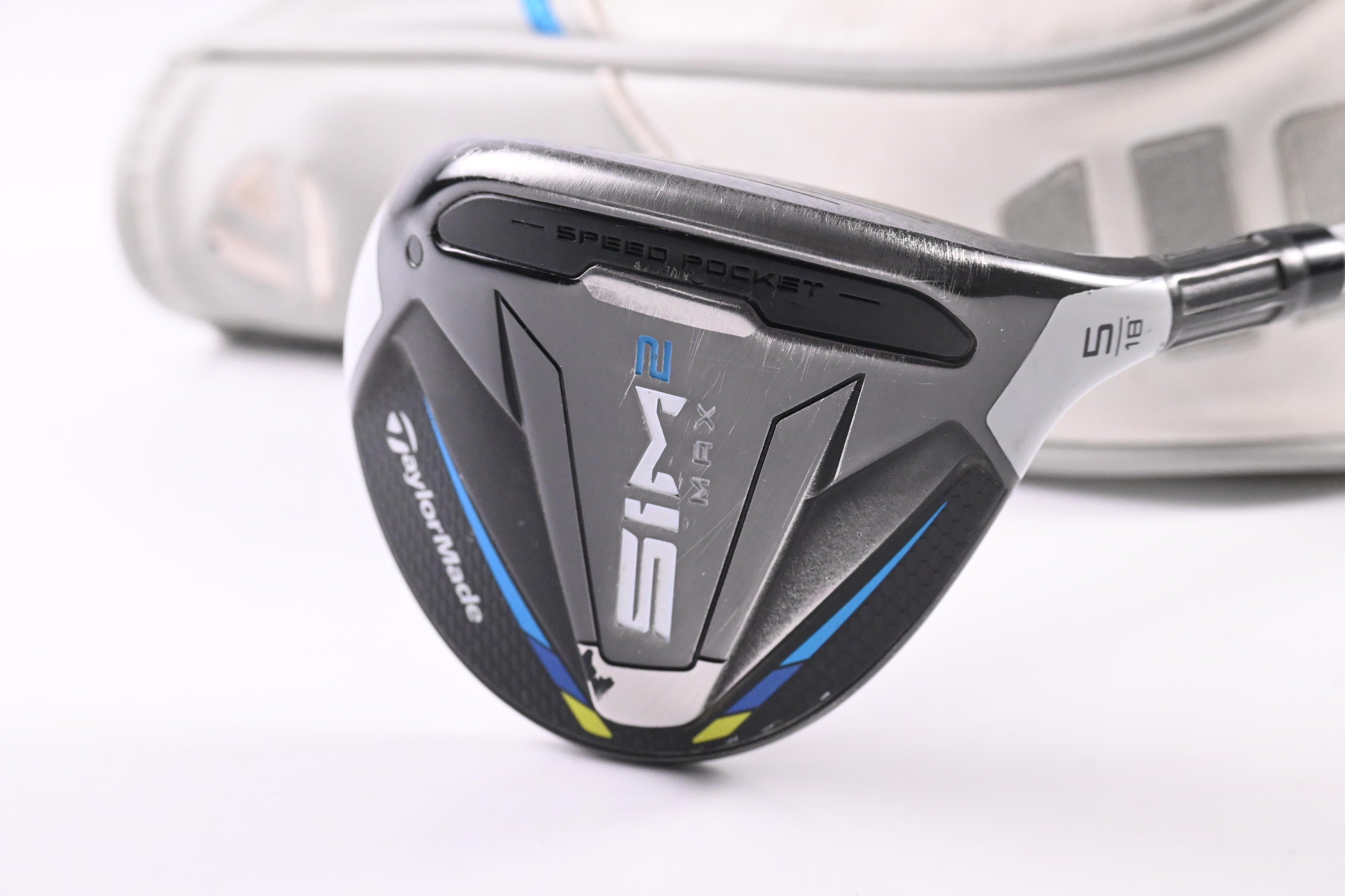 Ladies Taylormade SIM2 Max #5 Wood / 18 Degree / Ladies Flex Aldila NV 45 Shaft