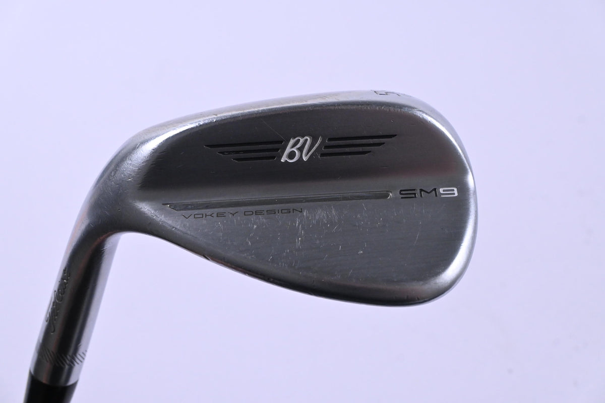 Left Hand Titleist Vokey SM9 Sand Wedge / 56 Degree / Wedge Flex Vokey Design