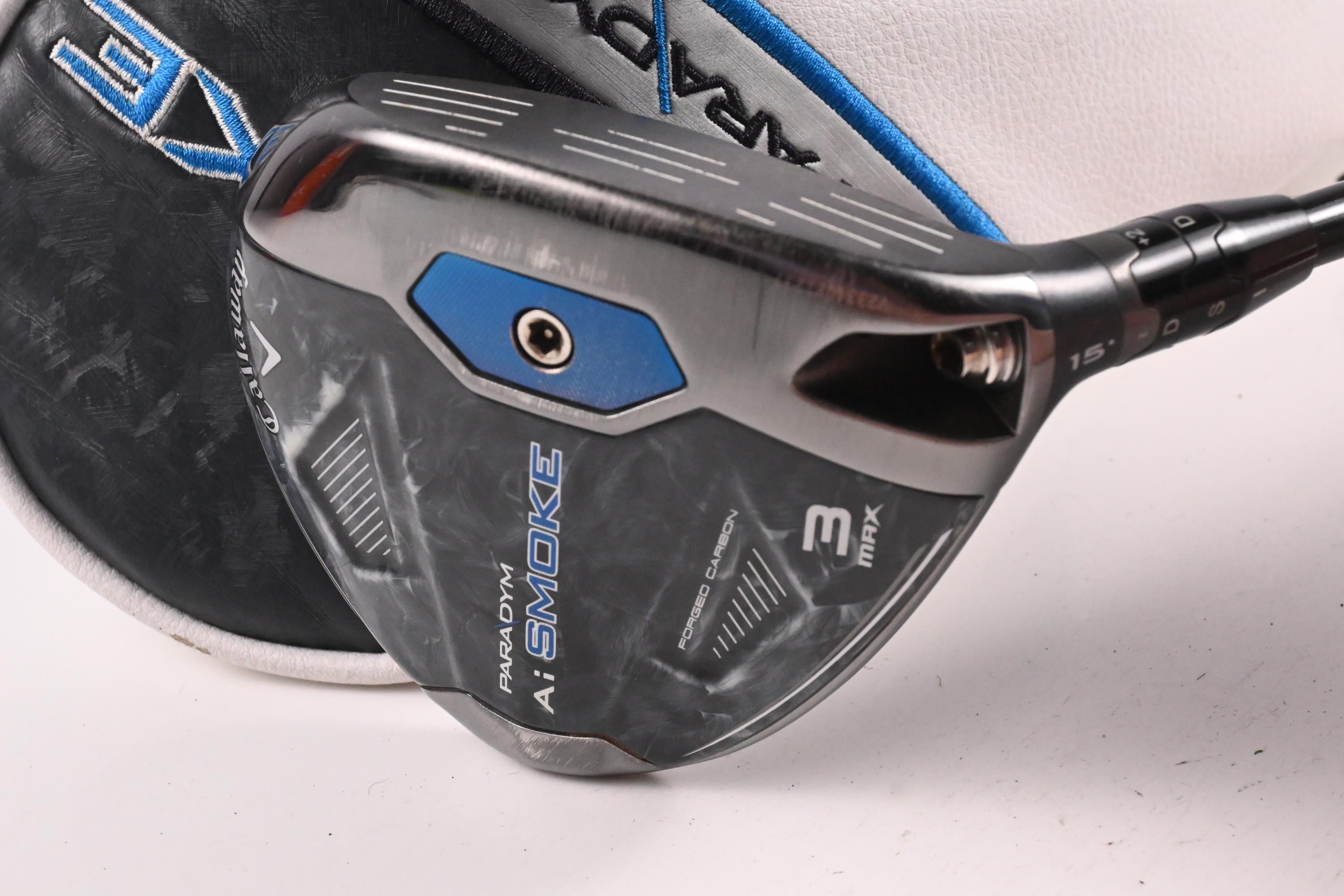 Callaway Paradym Ai Smoke Max #3 Wood / 15 Degree / Stiff Flex Denali Black 70