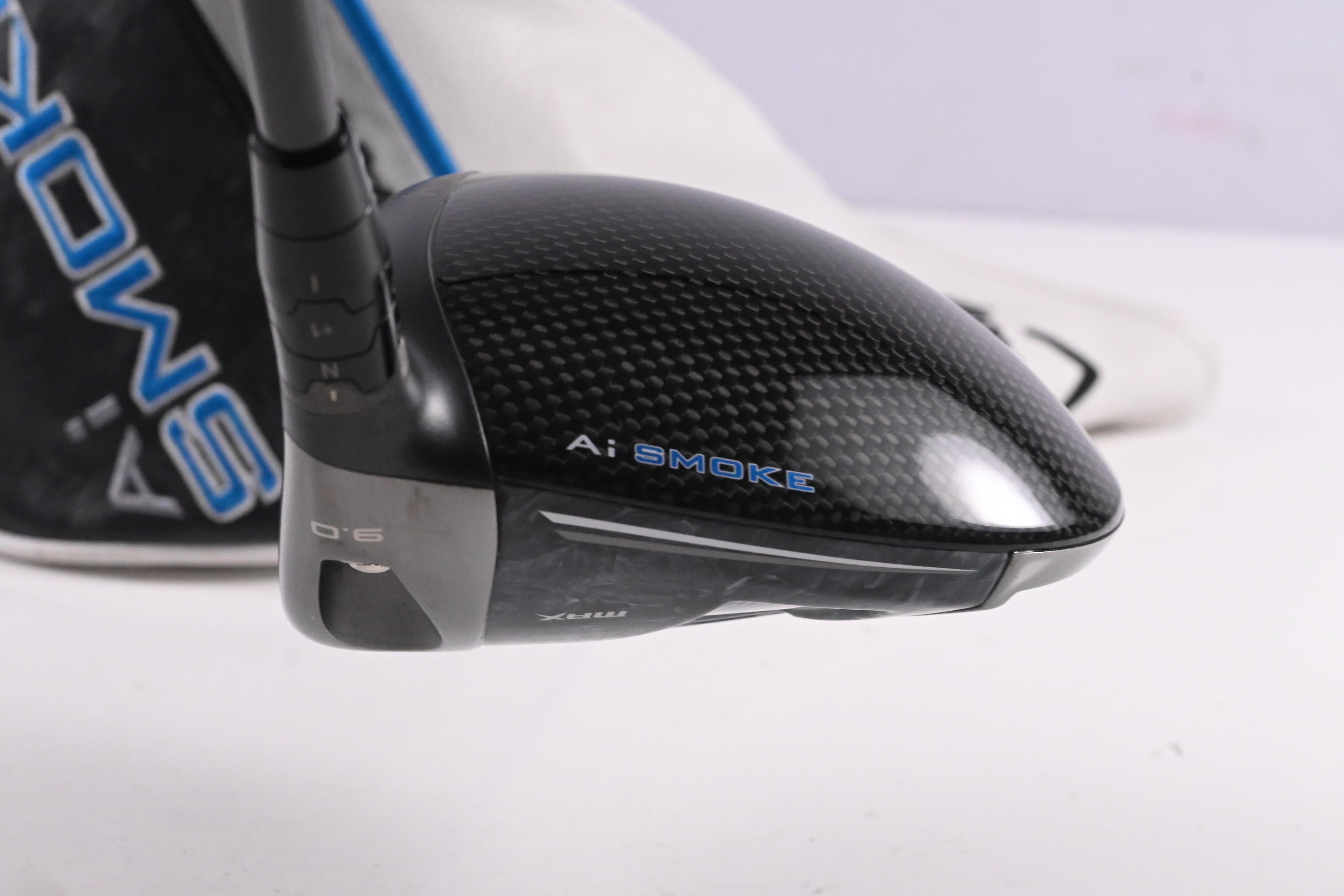 Callaway Paradym Ai Smoke Max Driver / 9 Degree / Regular Flex Riptide 50 Shaft