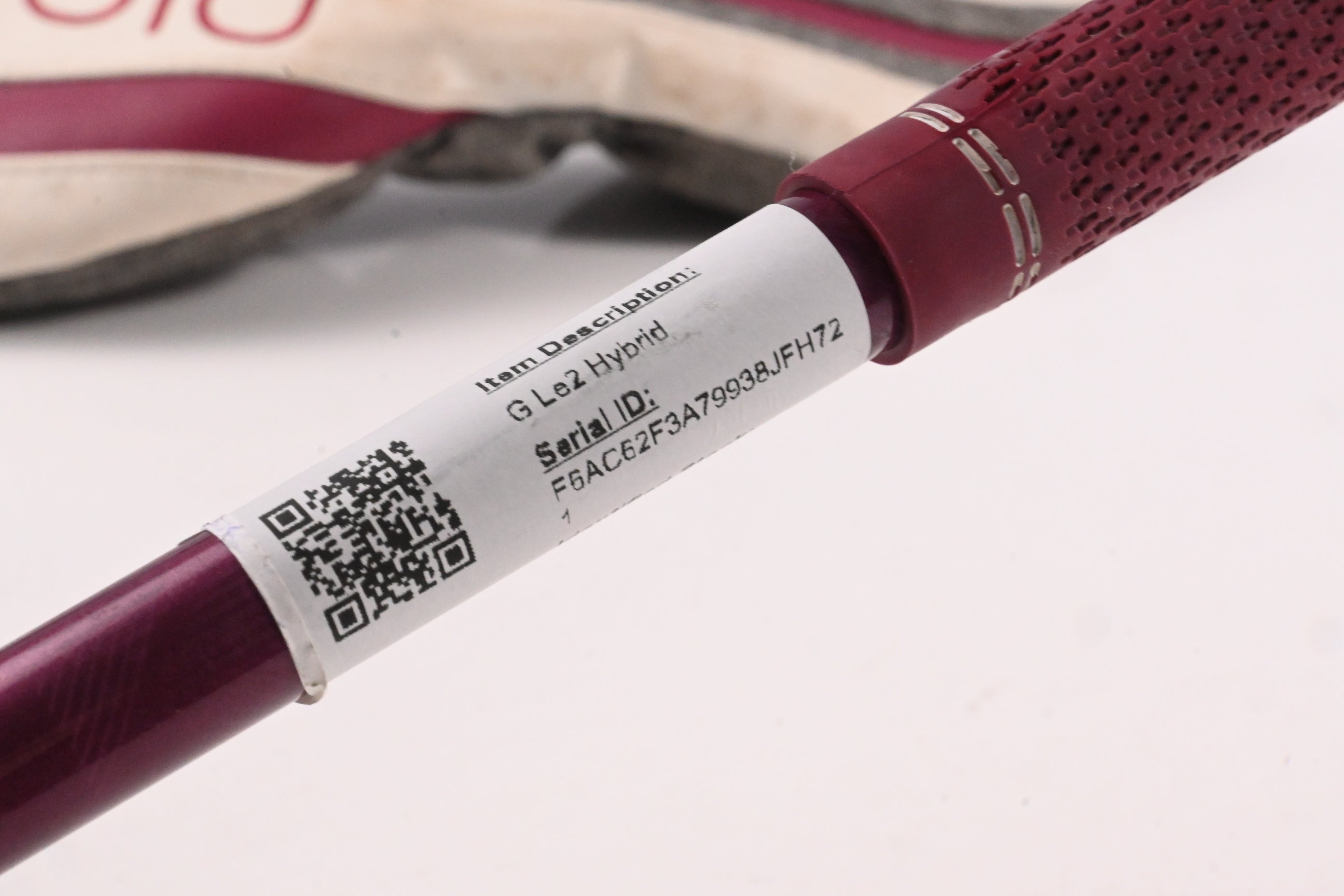 Ladies Ping G Le2 #4 Hybrid / 22 Degree / Ladies Flex Ping ULT 240 Shaft