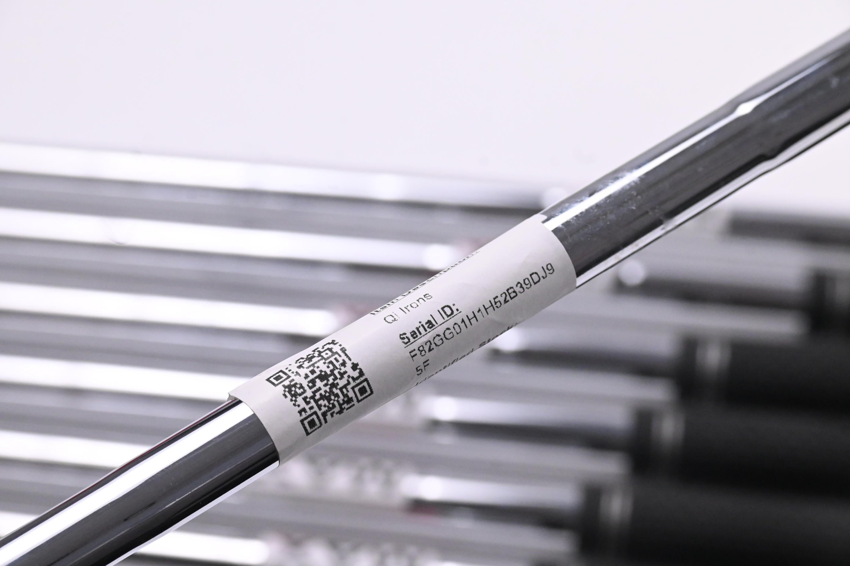Left Hand Taylormade Qi Irons / 5-PW+SW / Regular Flex KBS MAX MT 85 Shafts