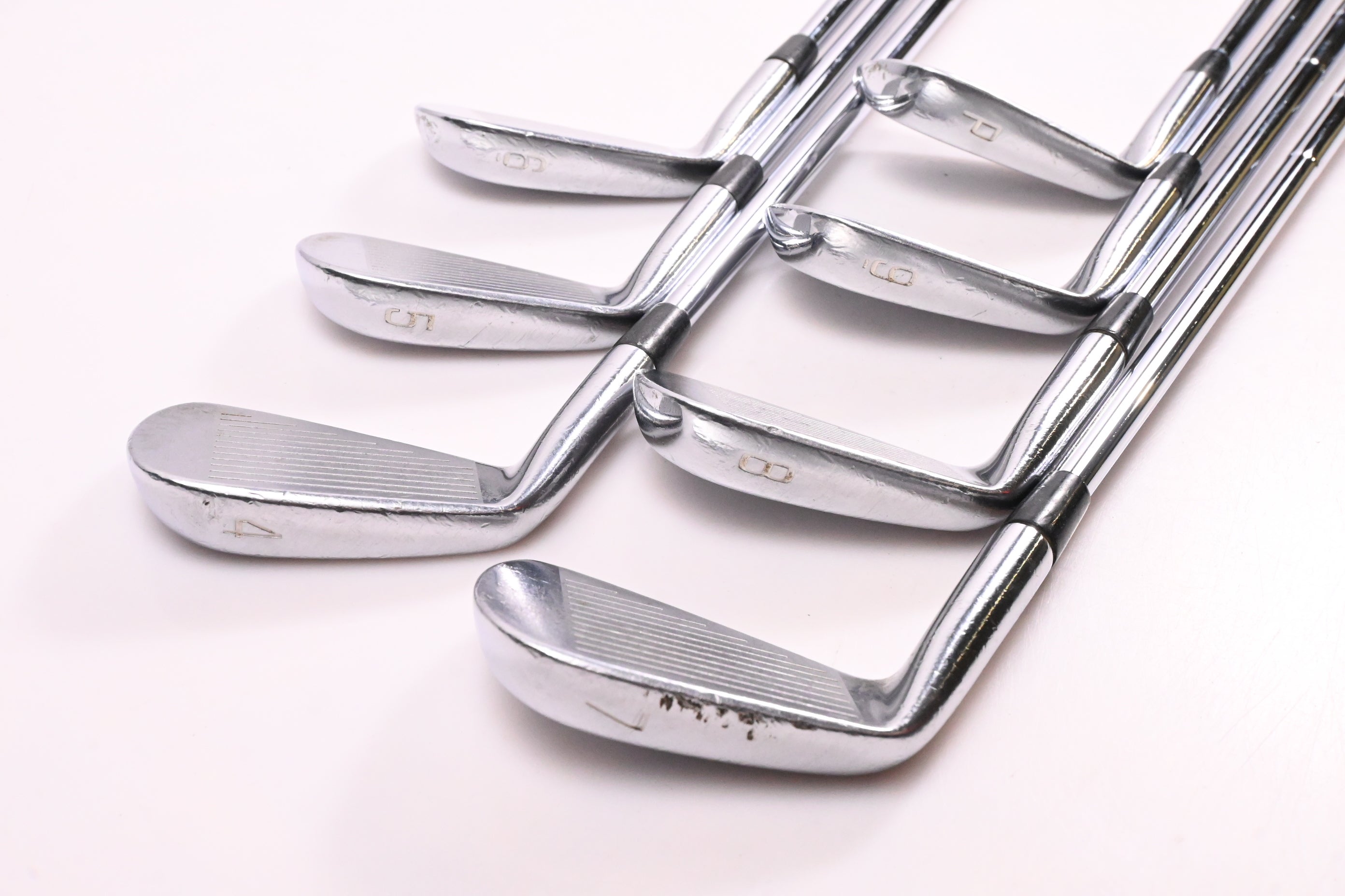 Mizuno MP-20 Blade Irons / 4-PW / Stiff Flex Dynamic Gold S300 Shafts