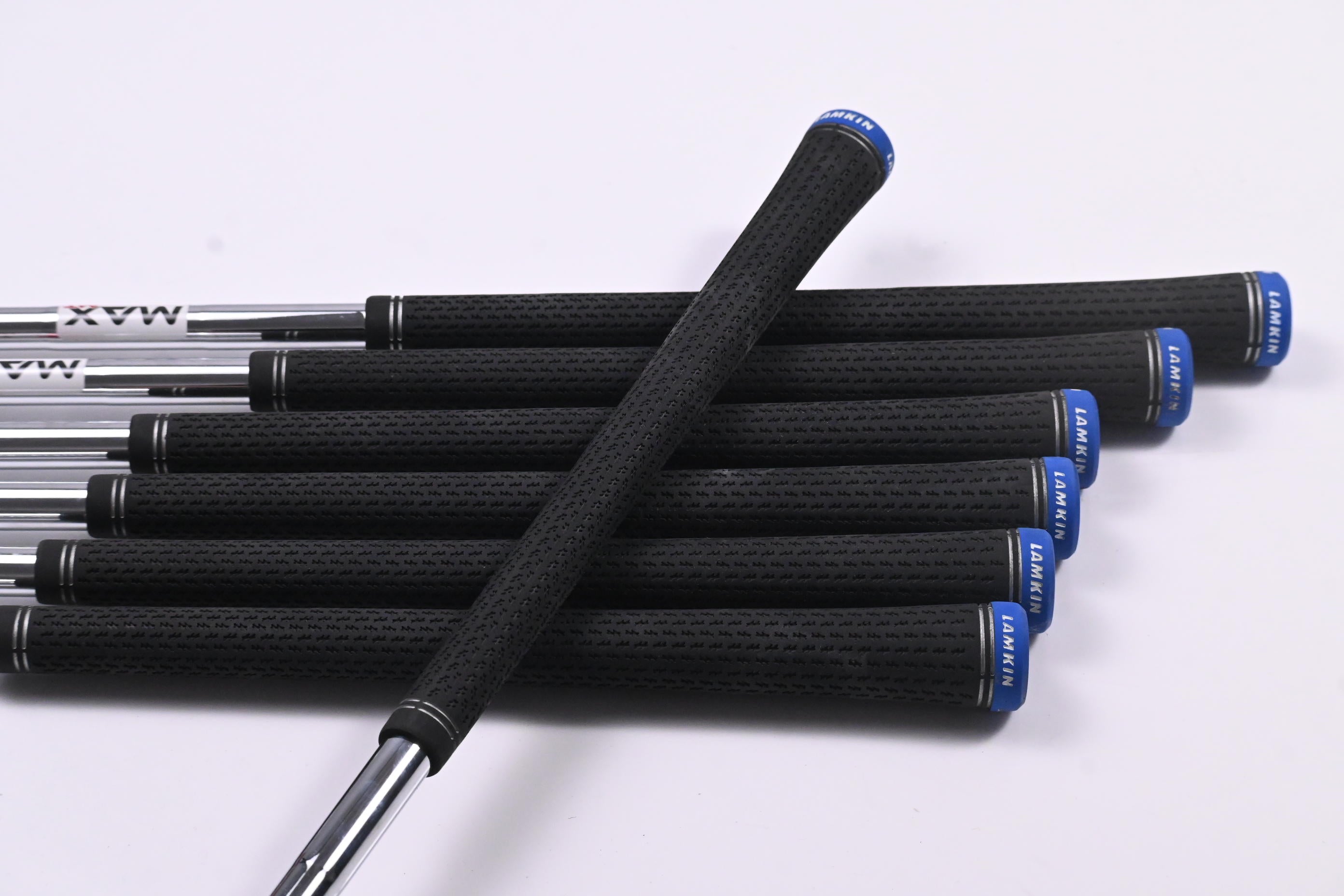 Left Hand Taylormade Qi Irons / 5-PW+SW / Regular Flex KBS MAX MT 85 Shafts