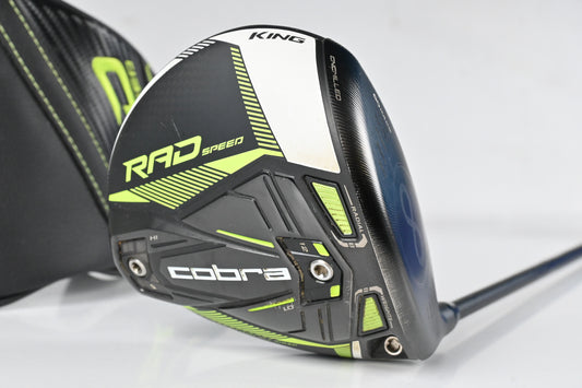 Cobra King Radspeed Driver / 10.5 Degree / Stiff Flex Fujikura Motore X F1 6