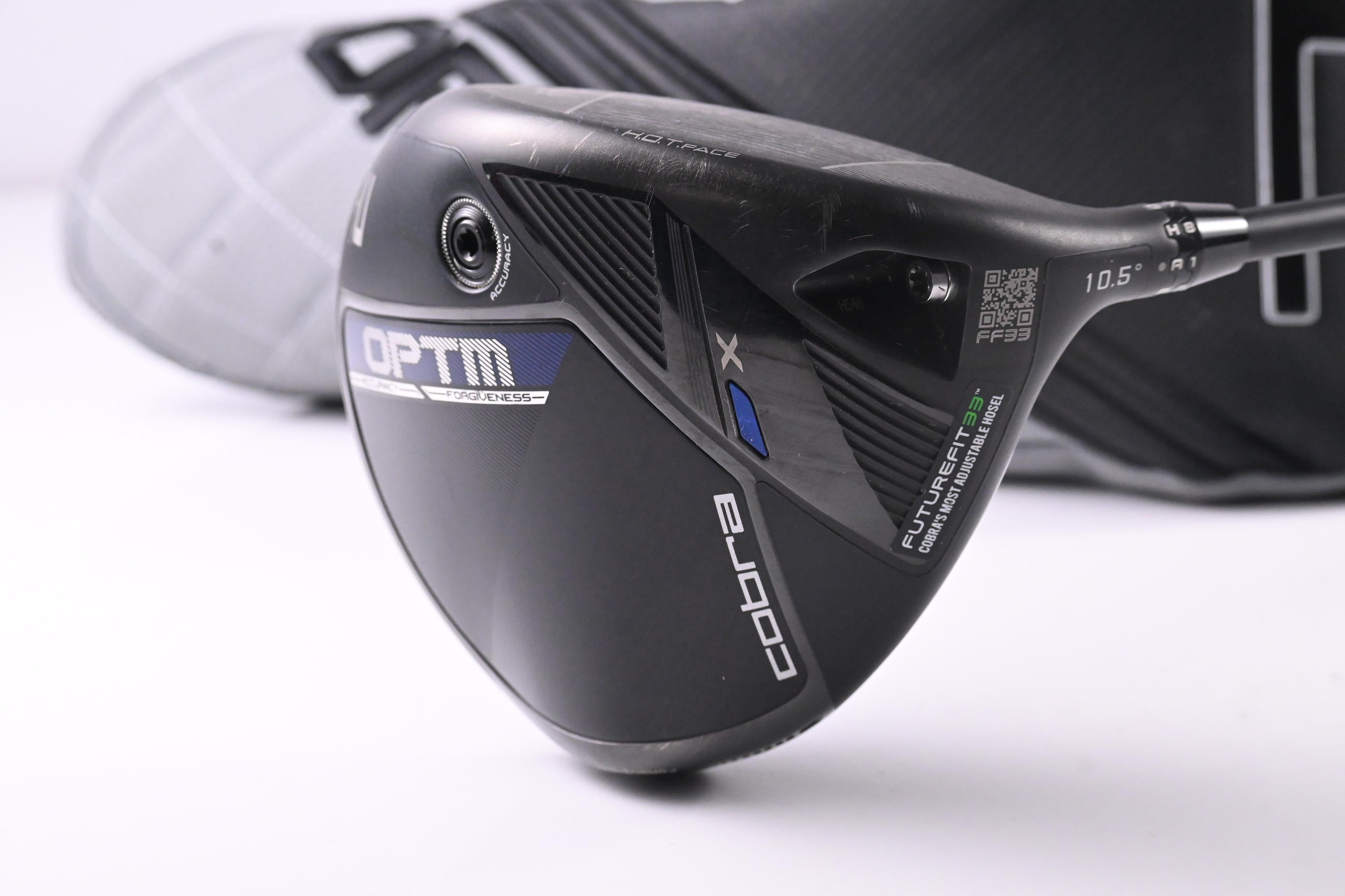 Cobra OPTM X Driver / 10.5 Degree / Regular Flex Kai'li Red DarkWave 50 Shaft