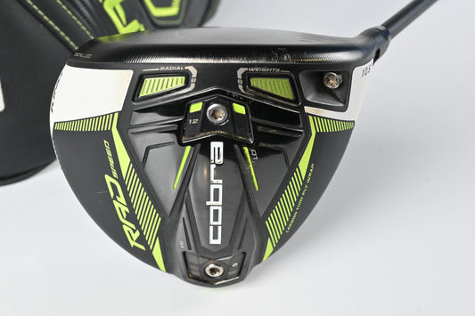 Cobra King Radspeed Driver / 10.5 Degree / Stiff Flex Fujikura Motore X F1 6