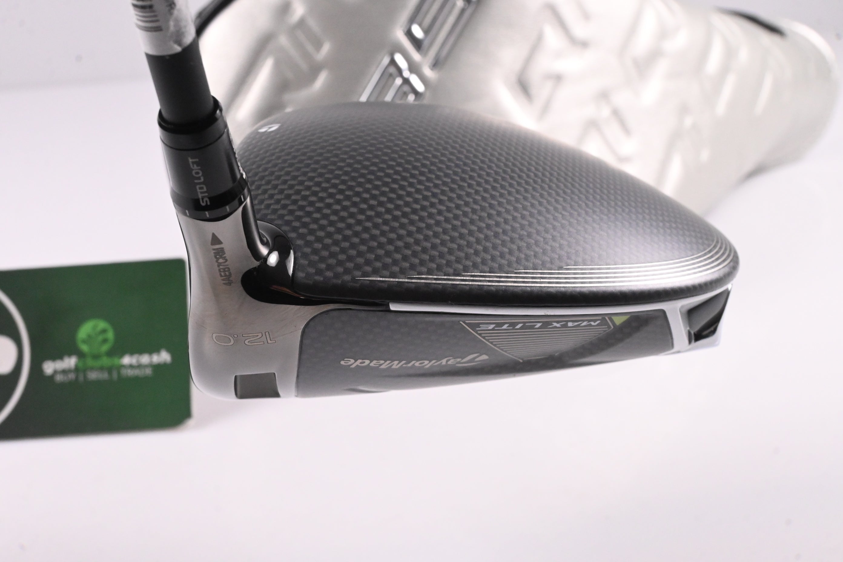 Taylormade Qi35 Max Lite Driver / 12 Degree / Regular Flex Vanquish 4 Shaft