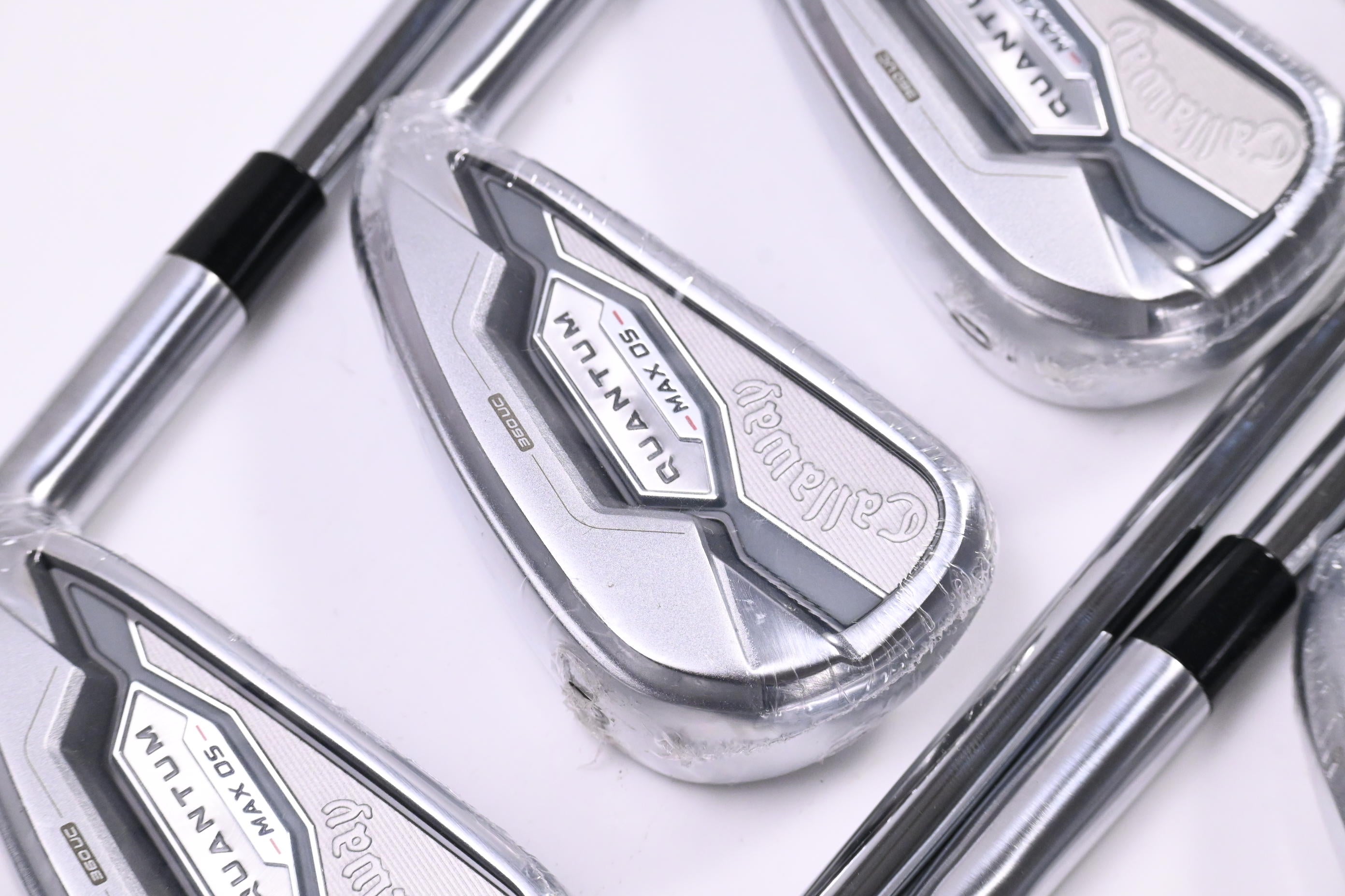 Callaway Quantum Max OS Irons / 4-PW+AW+GW / Regular Flex KBS MAX 90 Shafts