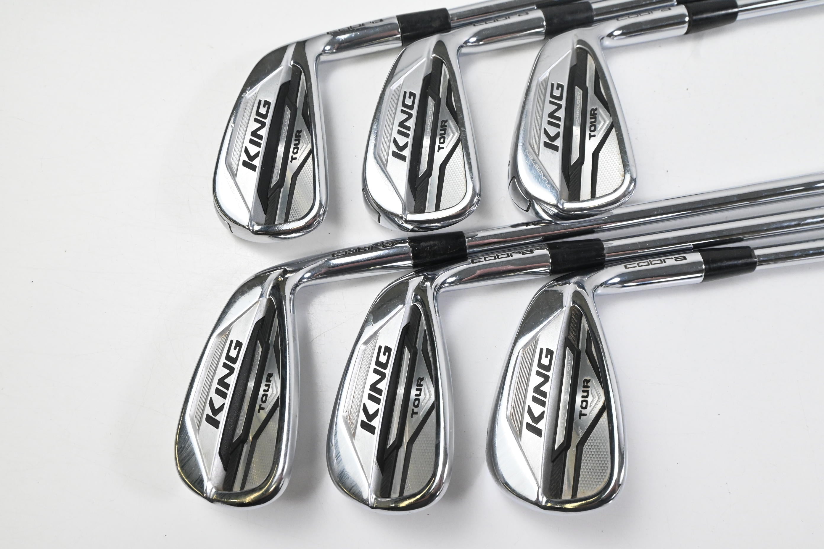 Cobra King Tour 2020 Irons / 5-PW / Stiff Flex KBS $-Taper 120 Steel Shafts