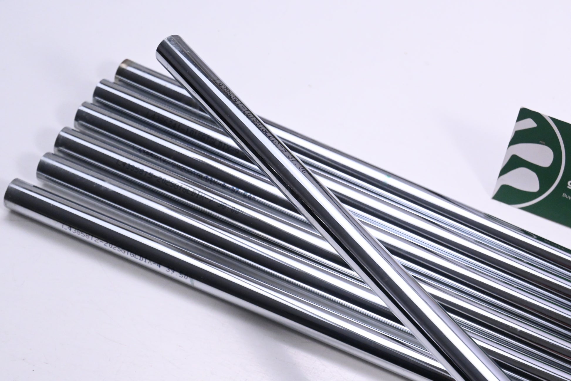 True Temper Tri-Gold Sensicore Iron Shafts / X-Flex / Set of 7 / .355" Taper Tip