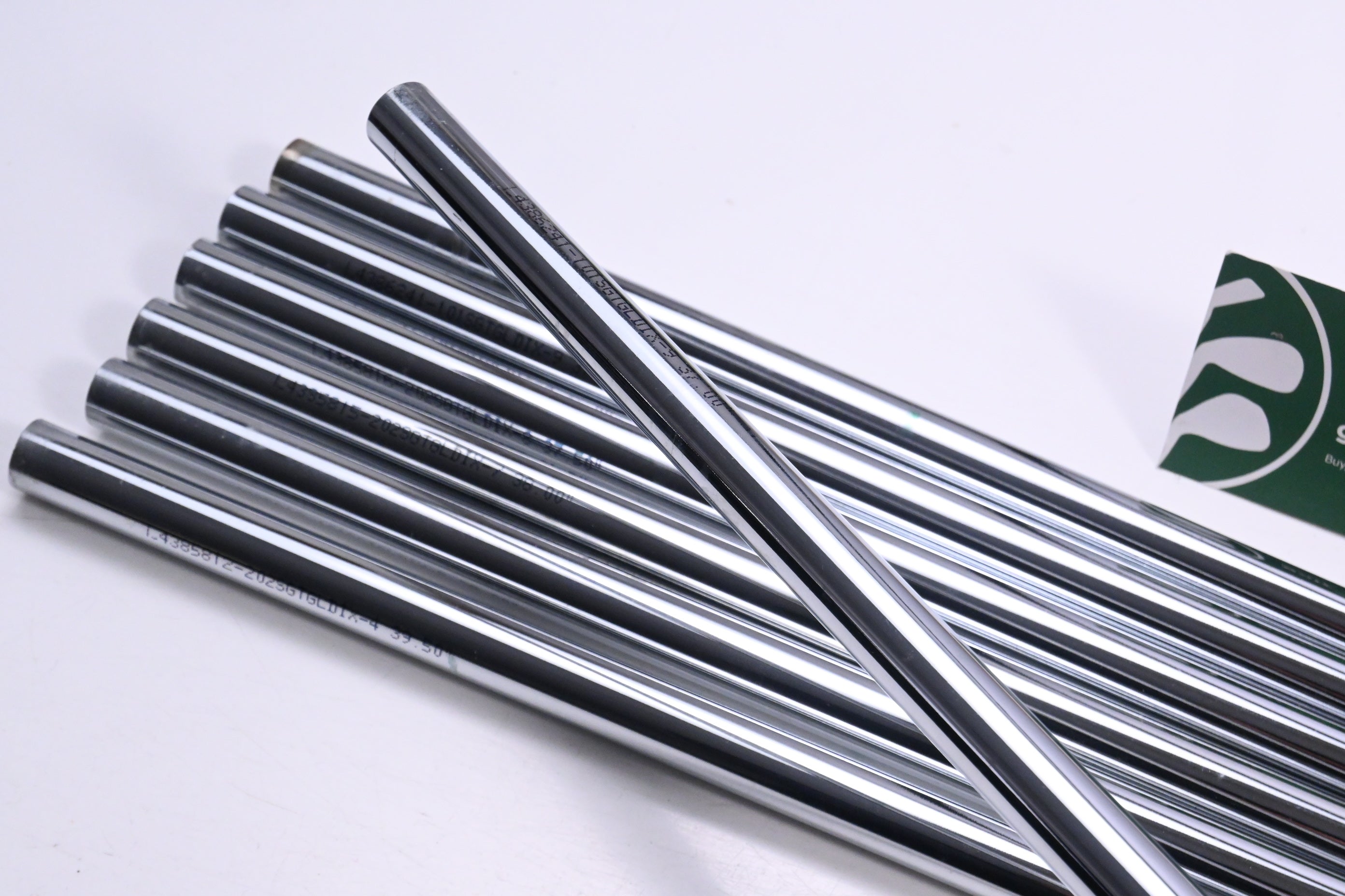 True Temper Tri-Gold Sensicore Iron Shafts / X-Flex / Set of 7 / .355" Taper Tip