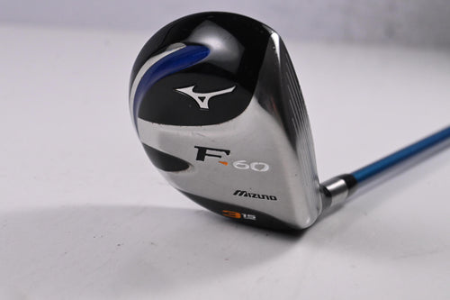 Ladies Mizuno F-60 #3 Wood / 15 Degree / Ladies Flex Mizuno Exsar FS3 60 Shaft