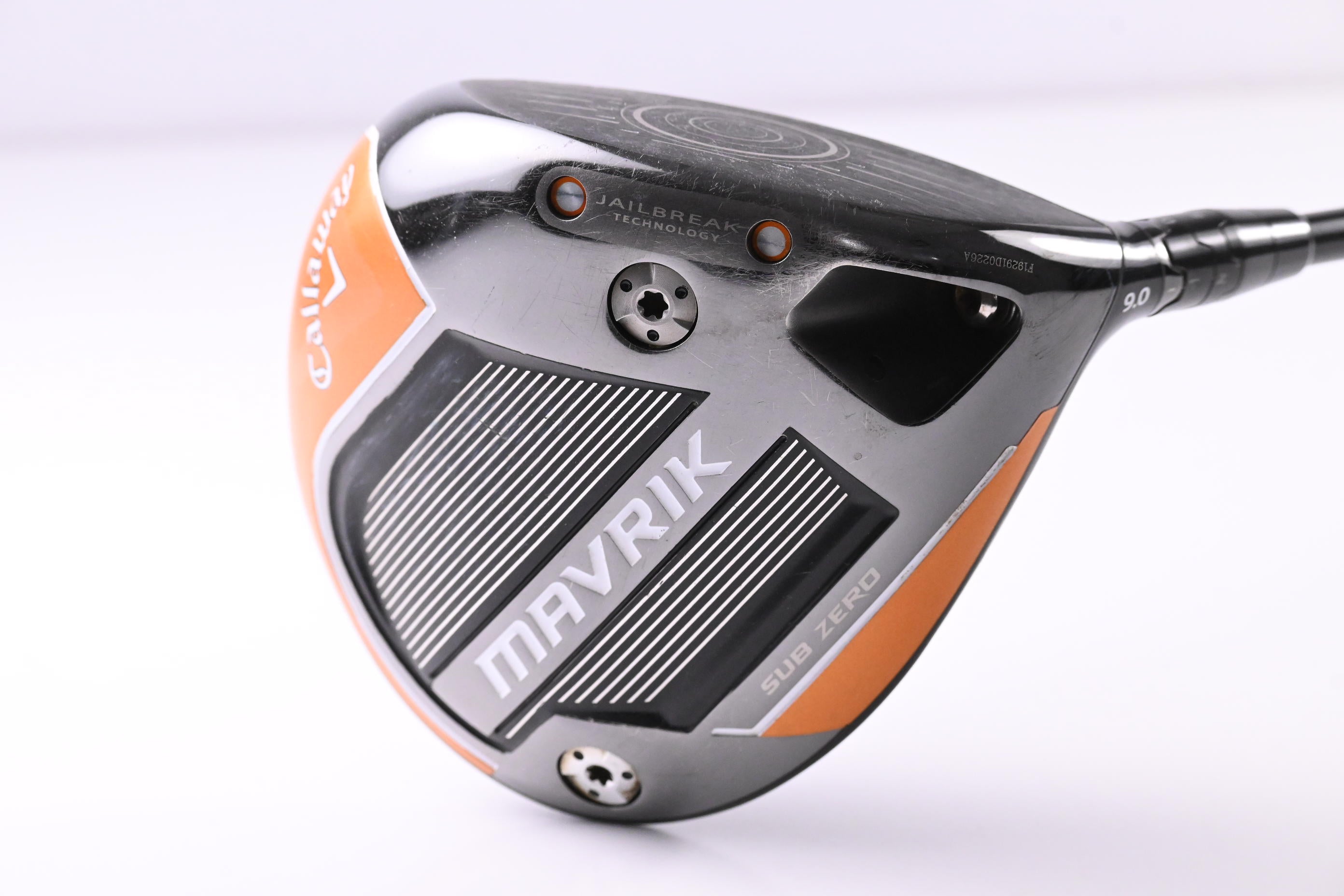Callaway Mavrik Sub Zero Driver / 9 Degree / Stiff Flex Tensei AV White 65 Shaft