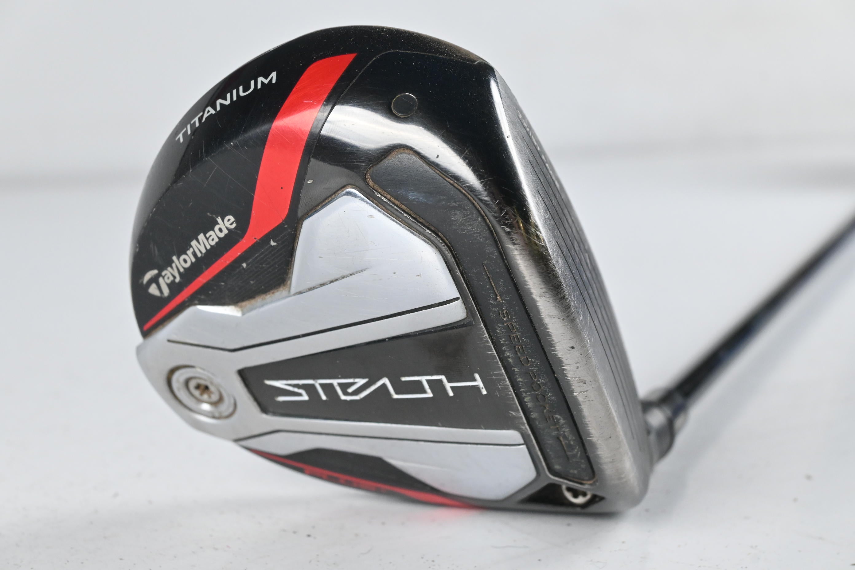 Taylormade Stealth Plus #3 Wood / 13.5 Degree / Stiff Flex HZRDUS Smoke Red RDX