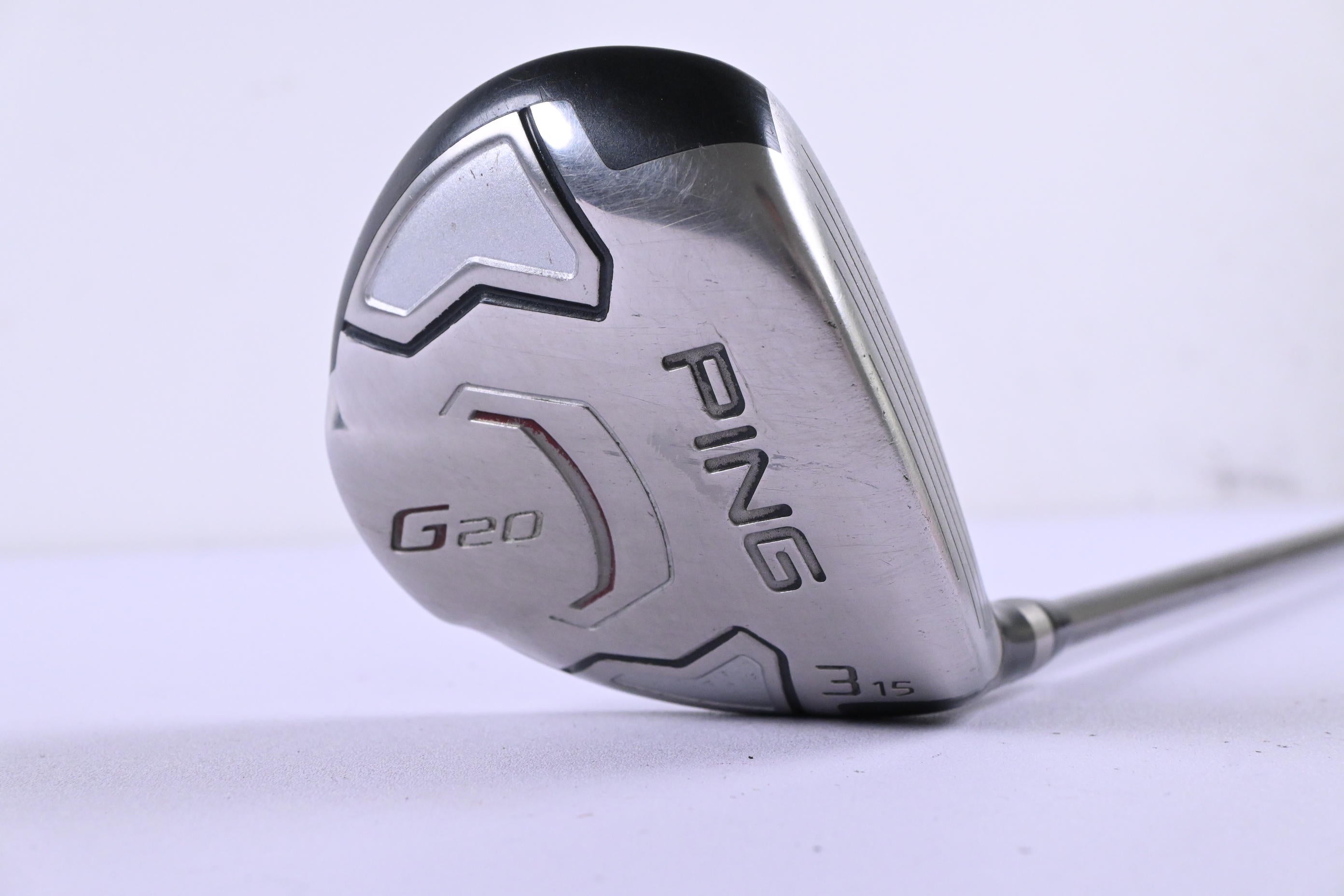 Ping G20 #3 Wood / 15 Degree / Stiff Flex Ping TFC 169F Tour Shaft