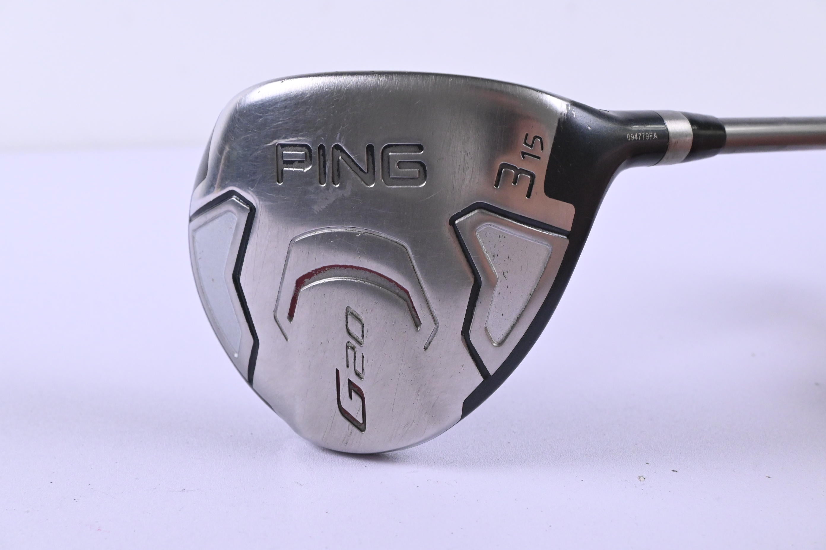 Ping G20 #3 Wood / 15 Degree / Stiff Flex Ping TFC 169F Tour Shaft