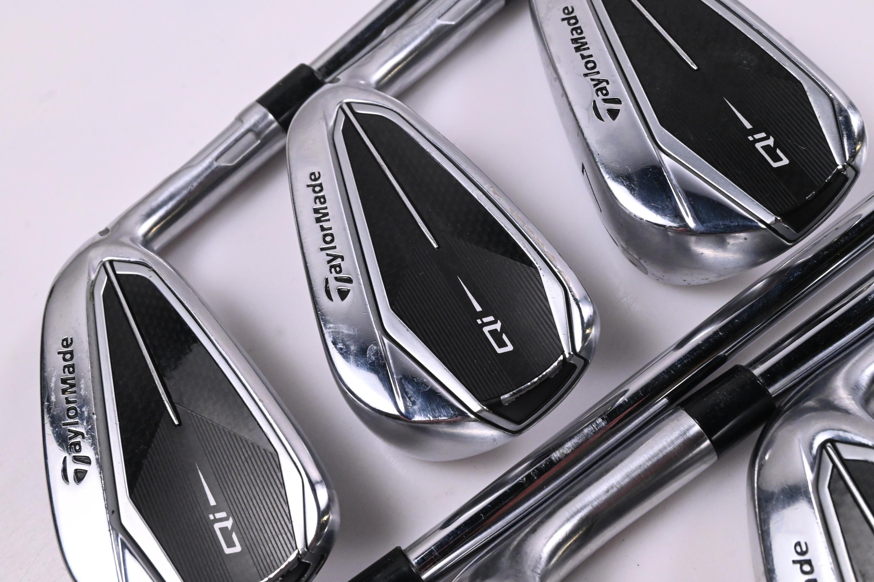 Taylormade Qi Irons / 5-PW+SW / Stiff Flex KBS MAX MT 85 Shafts