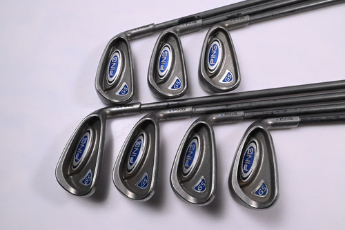 Ping G5 Irons / 4-PW / Blue Dot / Regular Flex Ping TFC 100 I Shafts