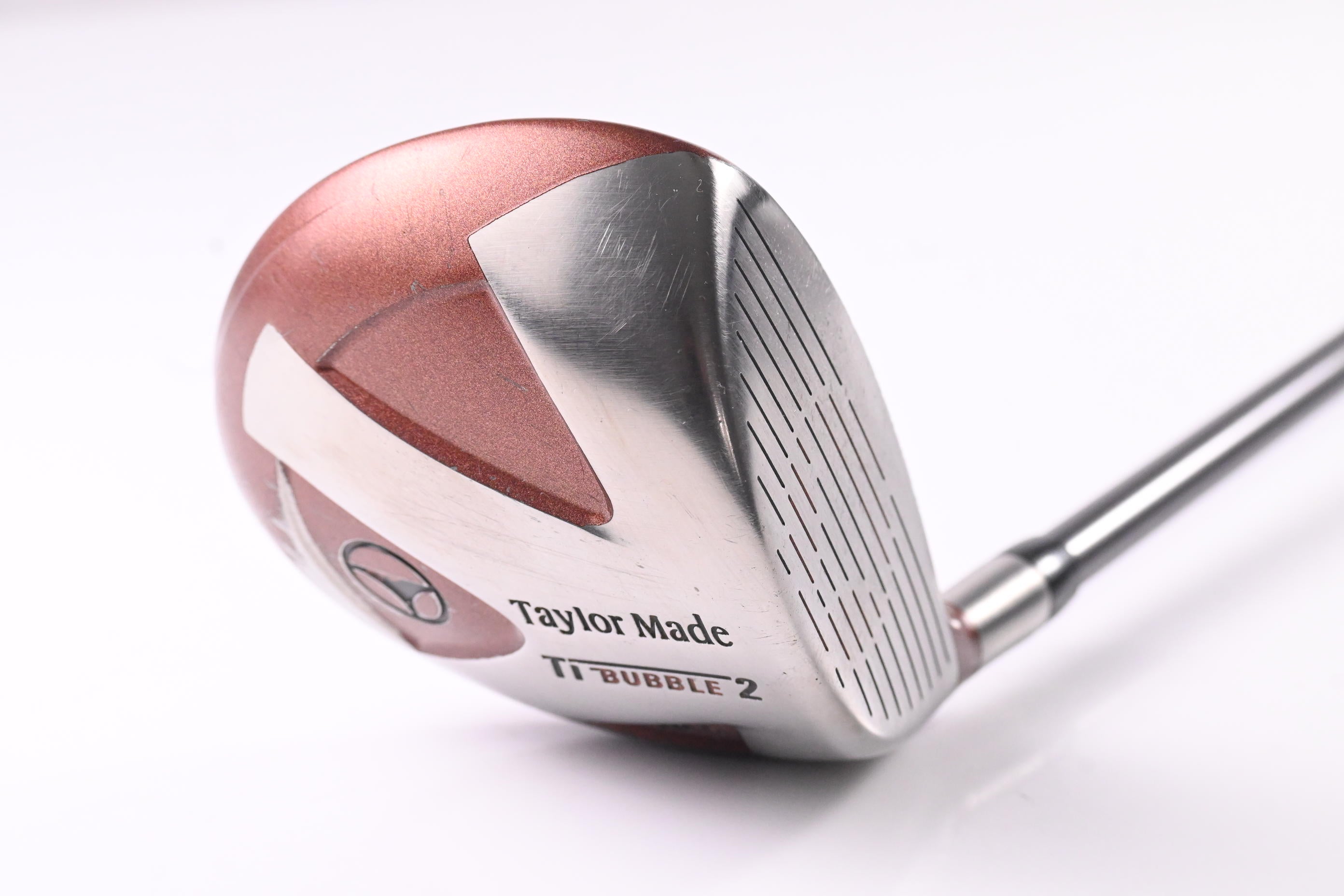 Taylormade Ti Bubble 2 Driver / 10.5 Degree / Stiff Flex Taylormade Fat 90 Shaft