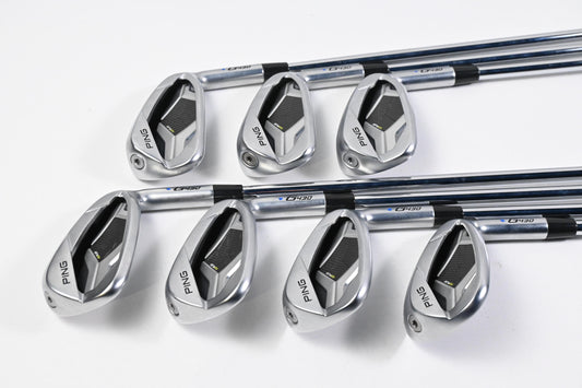 Ping G430 Irons / 6-PW+GW+SW / Blue Dot / Regular Flex Ping AWT 2.0 Shafts