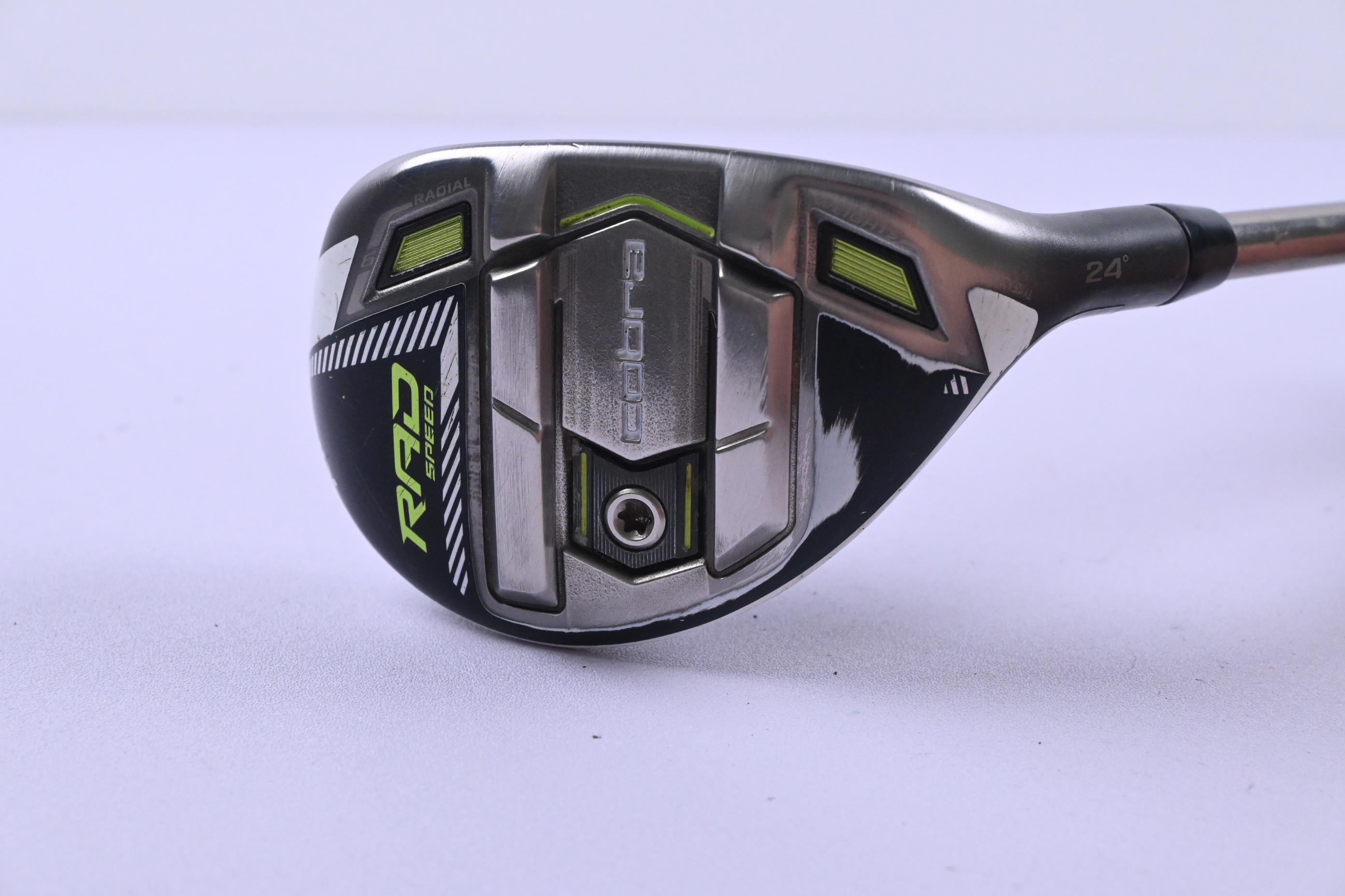Cobra King Radspeed #5 Hybrid / 24 Degree / Regular Flex UST Mamiya Recoil ESX