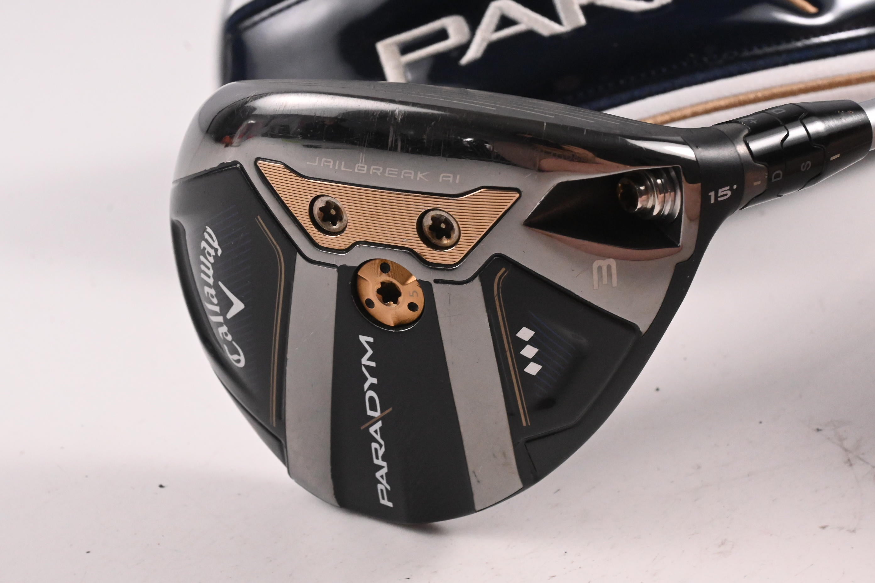 Callaway Paradym Triple Diamond #3 Wood / 15 Degree / Senior Flex Aldila Ascent