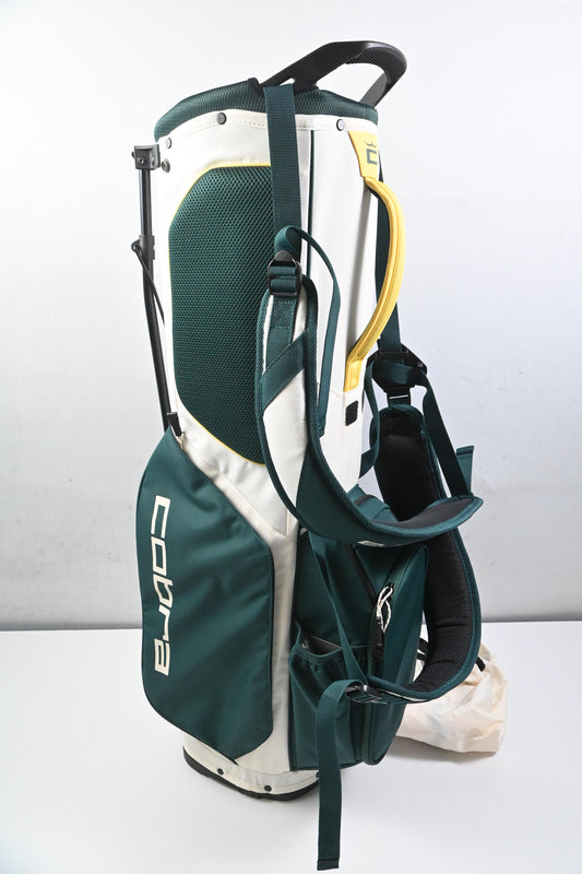 Cobra Ultralight 2 Stand Bag / 4-Way Divider / Green, White & Yellow