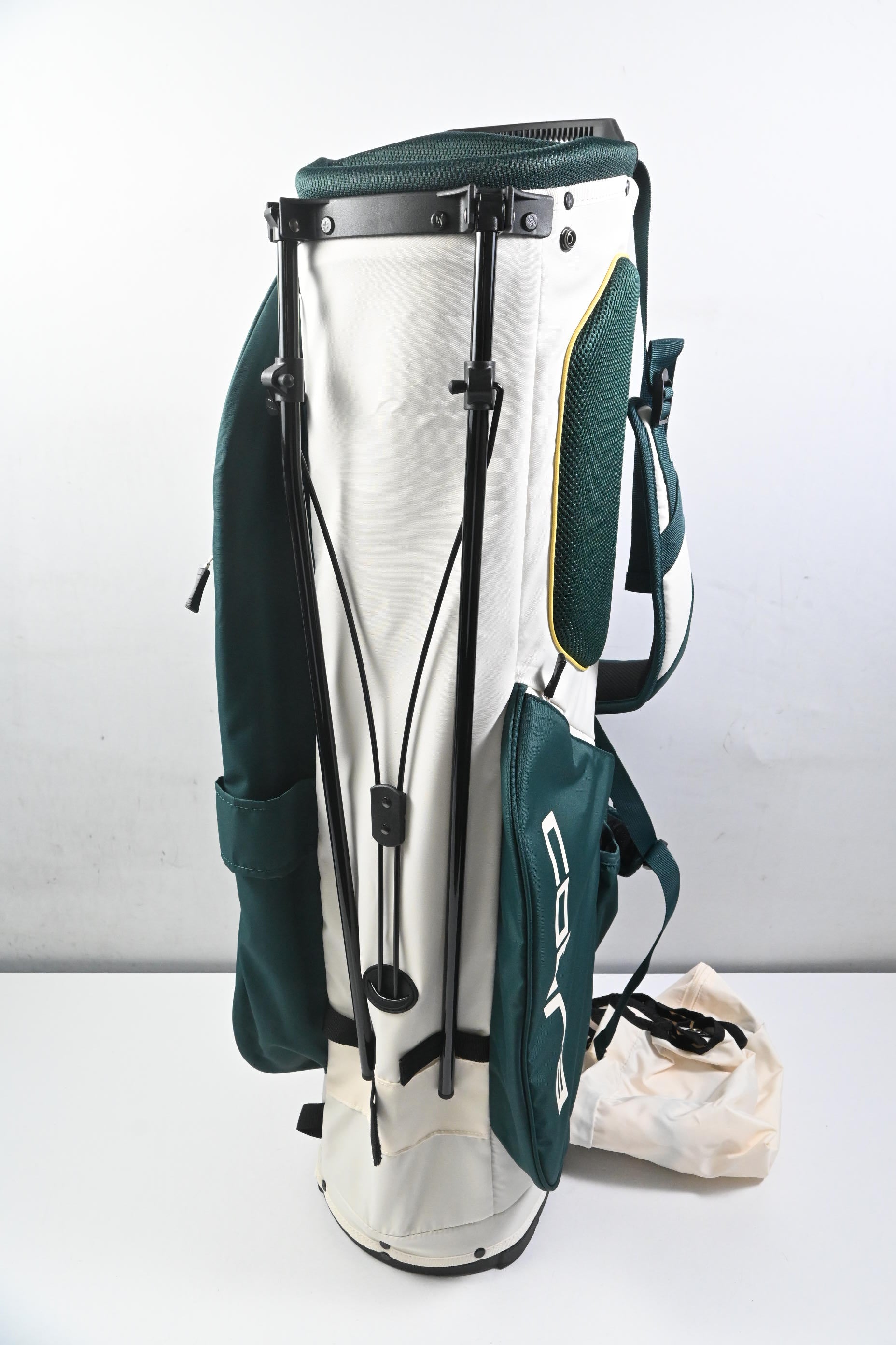 Cobra Ultralight 2 Stand Bag / 4-Way Divider / Green, White & Yellow