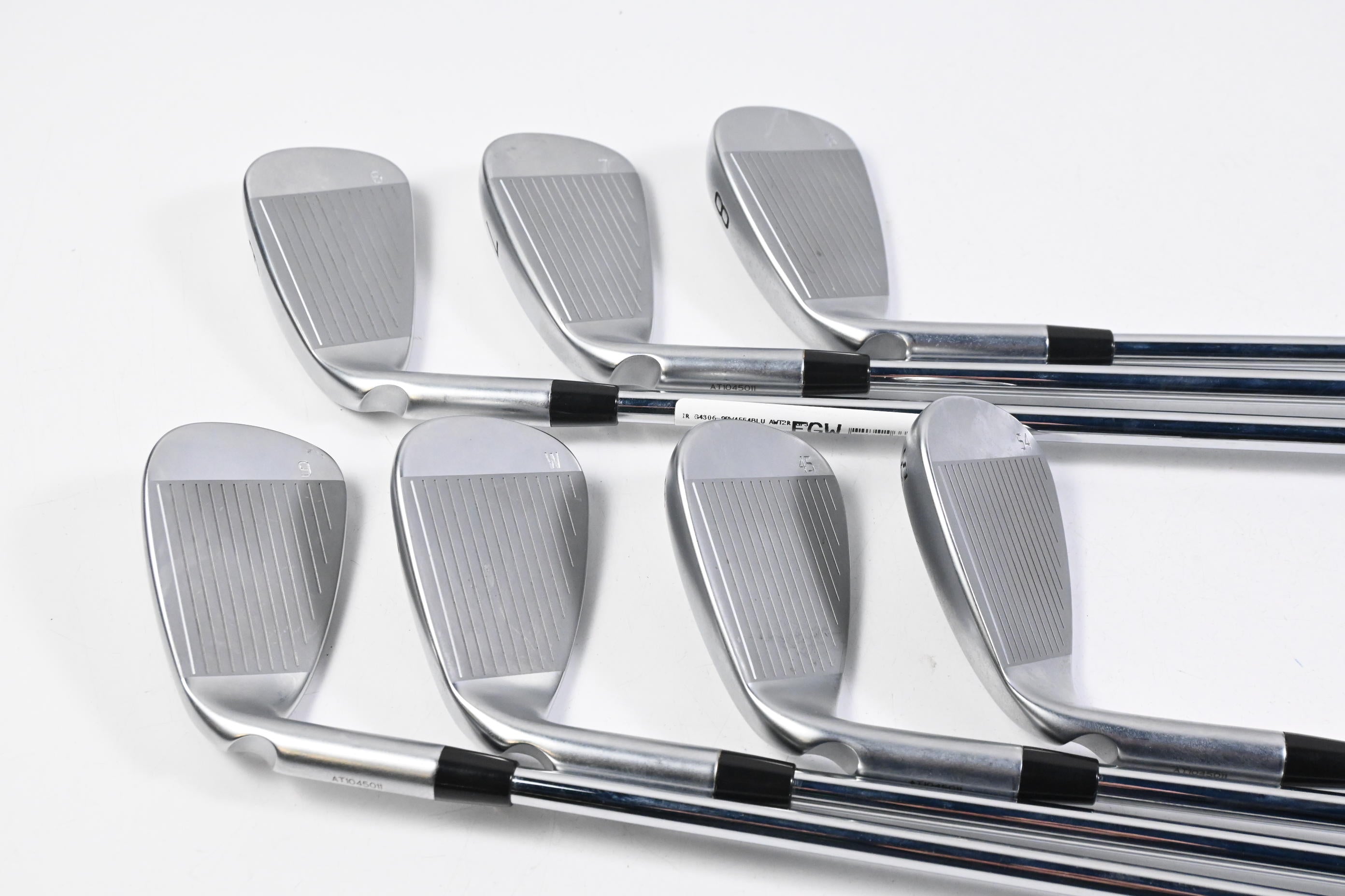 Ping G430 Irons / 6-PW+GW+SW / Blue Dot / Regular Flex Ping AWT 2.0 Shafts