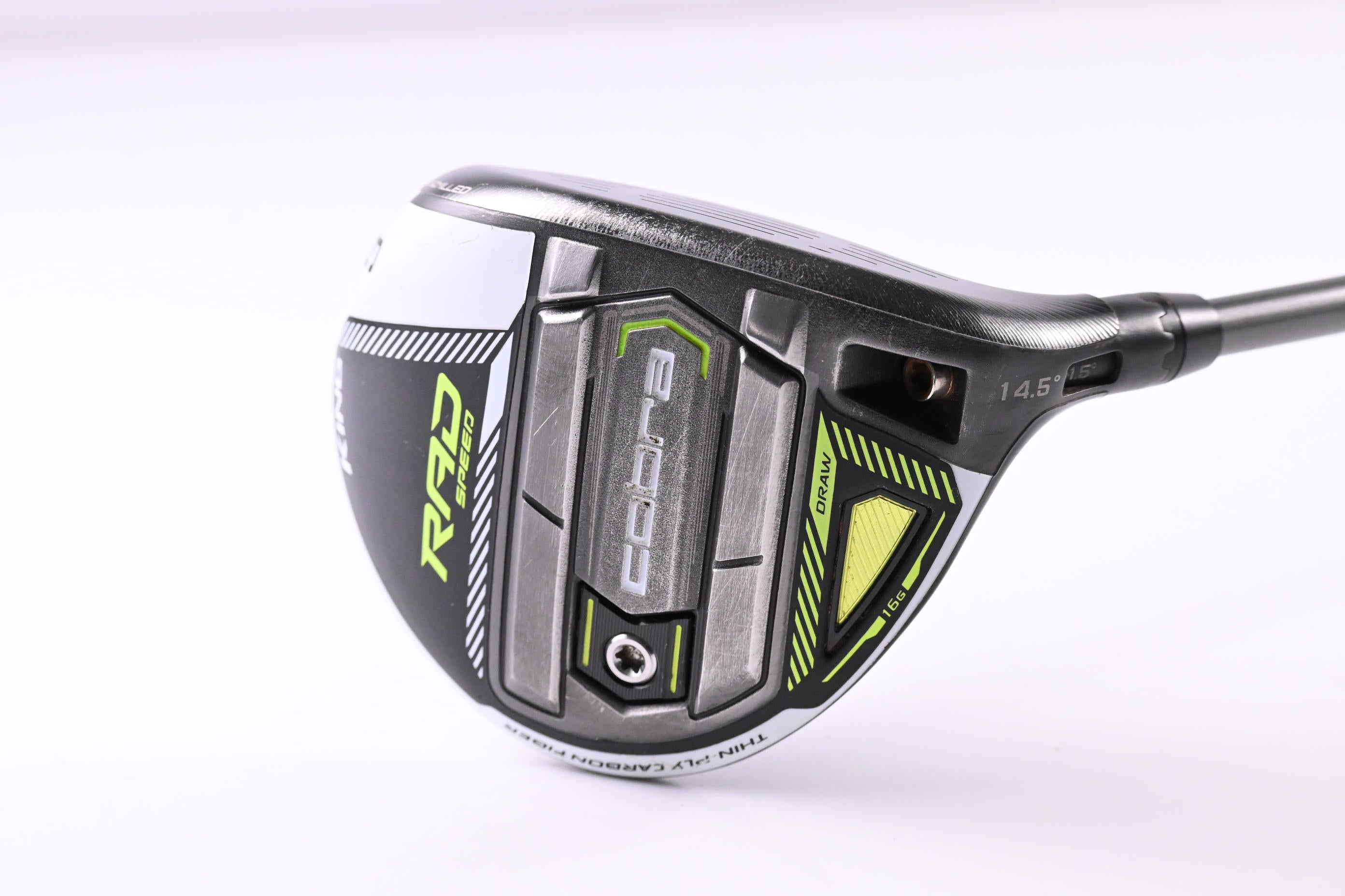 Cobra King Radspeed #3 Wood / 14.5 Degree / Regular Flex Evenflow Riptide 50