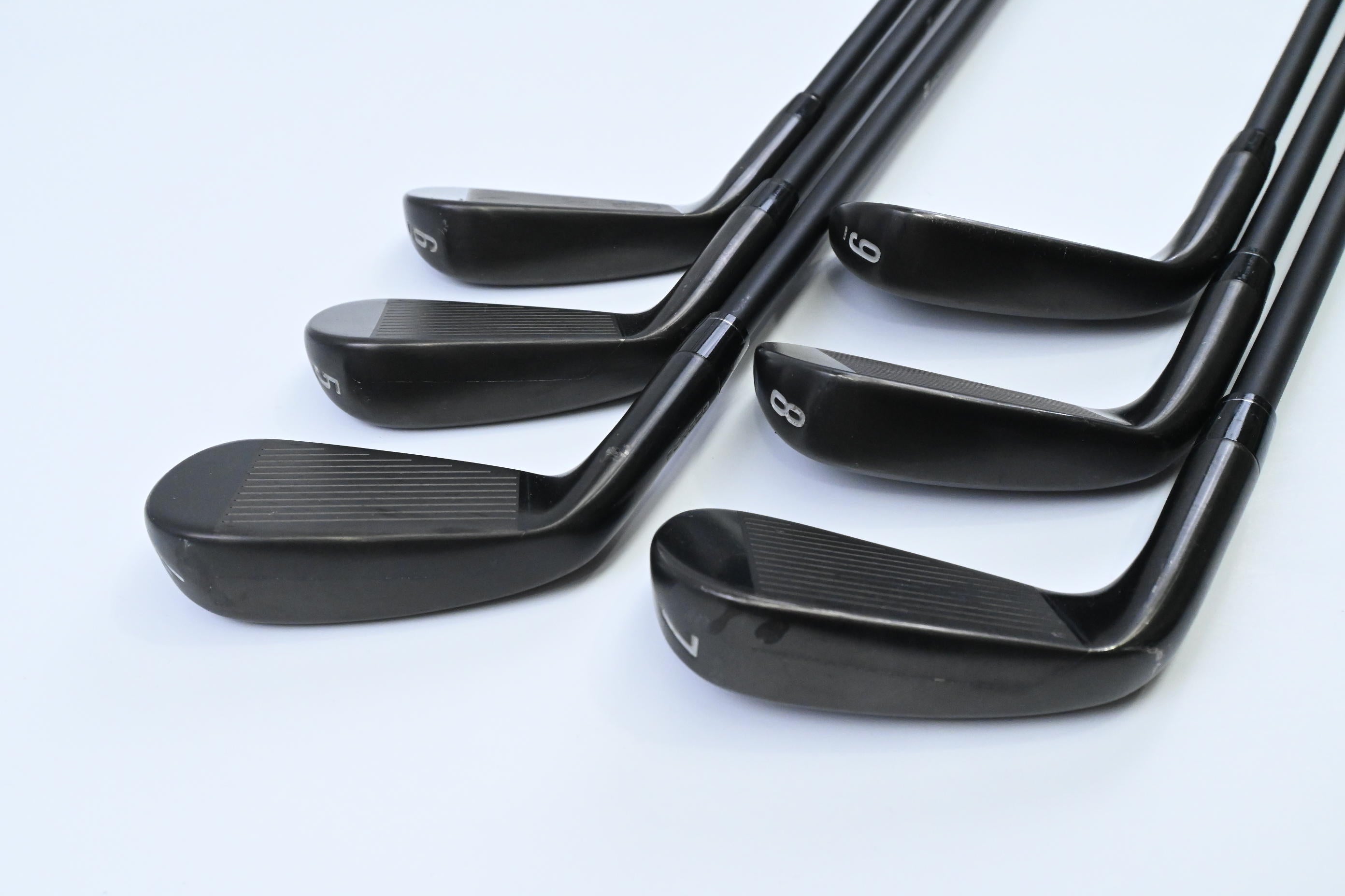 Callaway Apex Ti Fusion Irons / 4-9 Iron / Stiff Flex MMT 80 Shafts