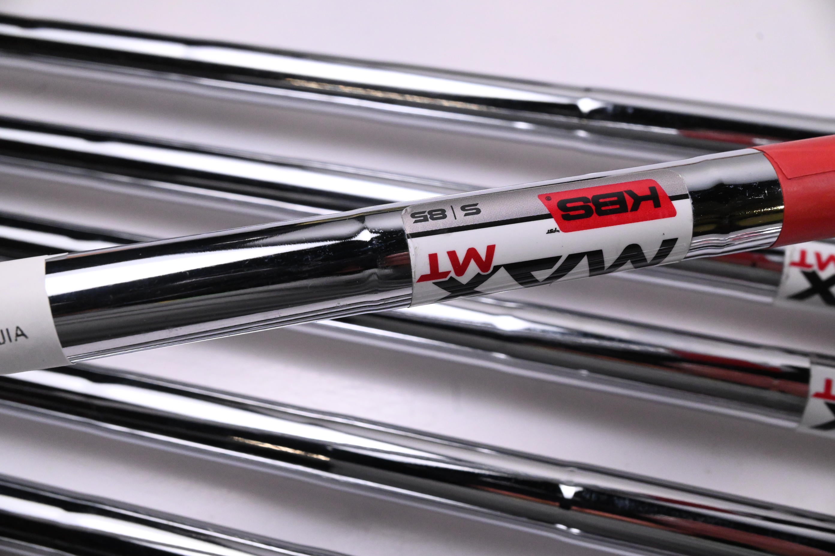 Taylormade Qi Irons / 5-PW+SW / Stiff Flex KBS MAX MT 85 Shafts
