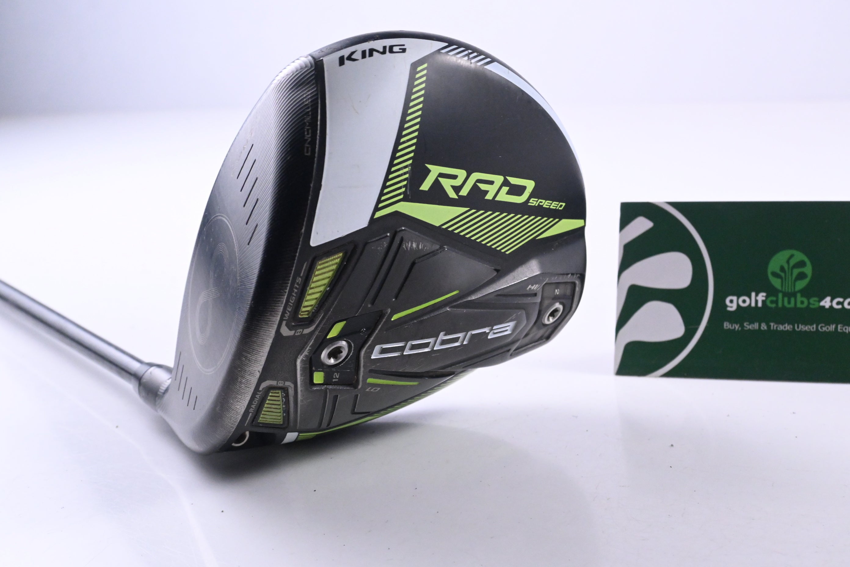 Left Hand Cobra King Radspeed Driver / 10.5 Degree / Stiff Flex Tensei AV Blue