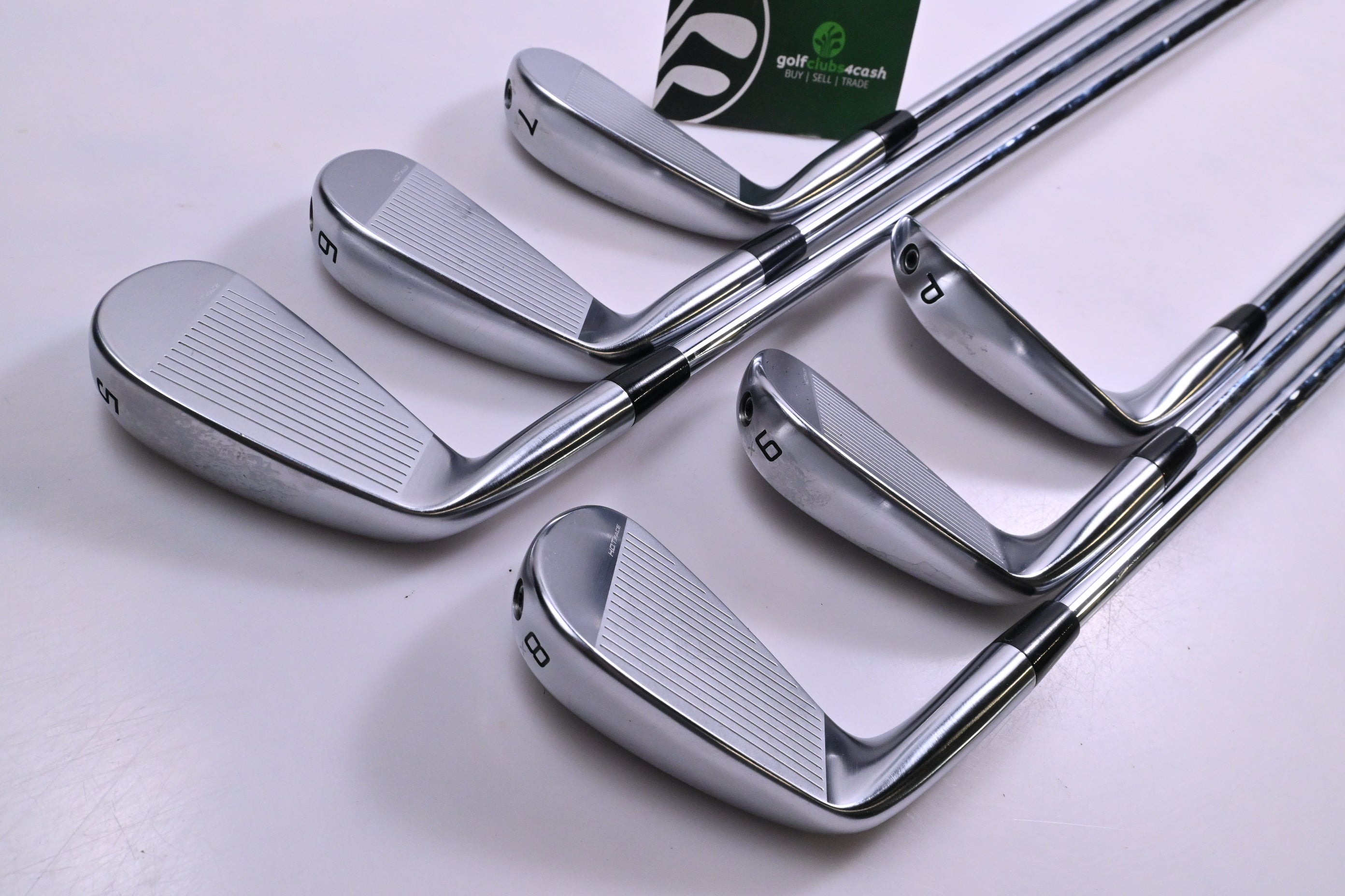 Cobra King Tec-X 2025 Irons / 5-PW / Regular Flex KBS $-Taper Lite Shafts