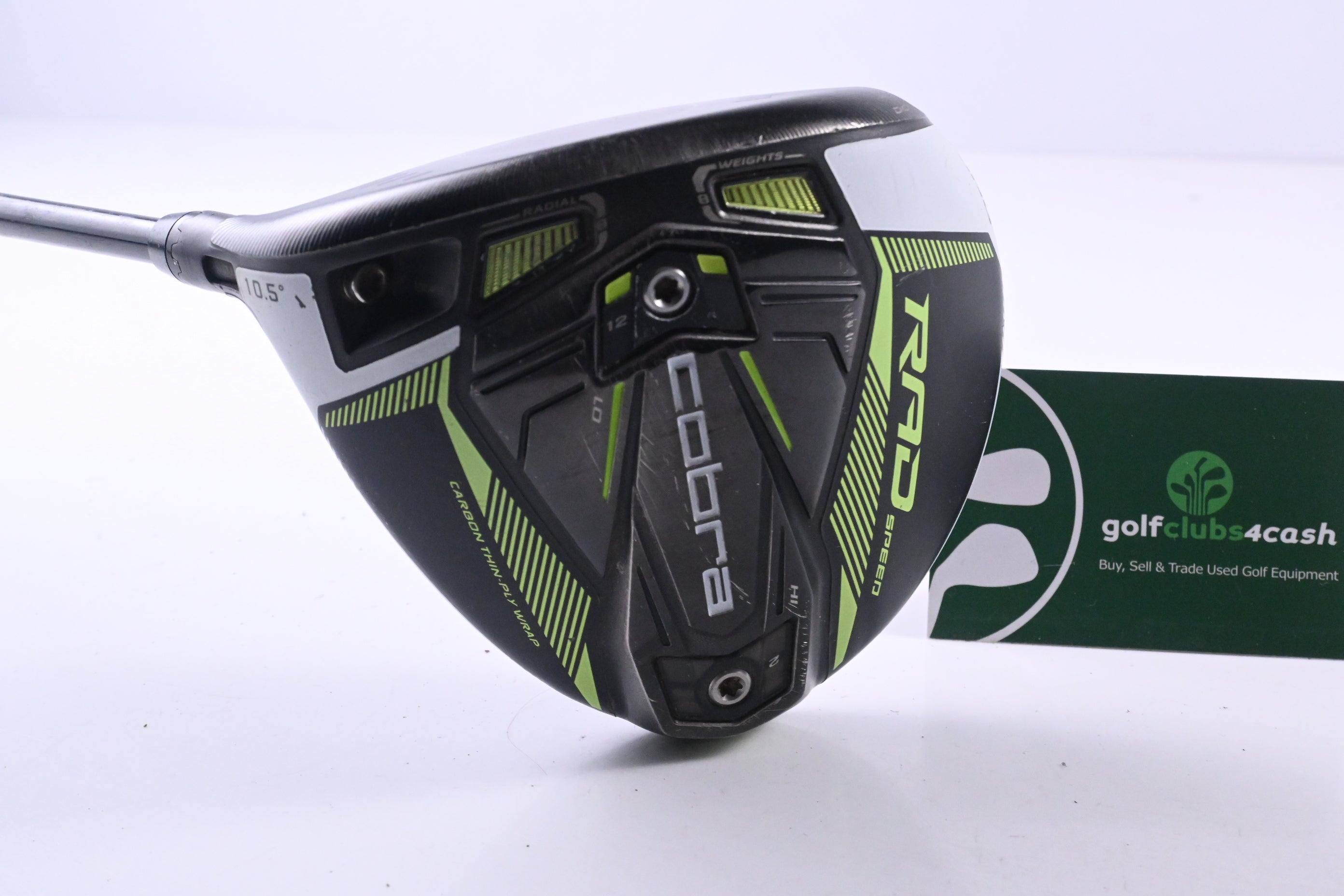 Left Hand Cobra King Radspeed Driver / 10.5 Degree / Stiff Flex Tensei AV Blue