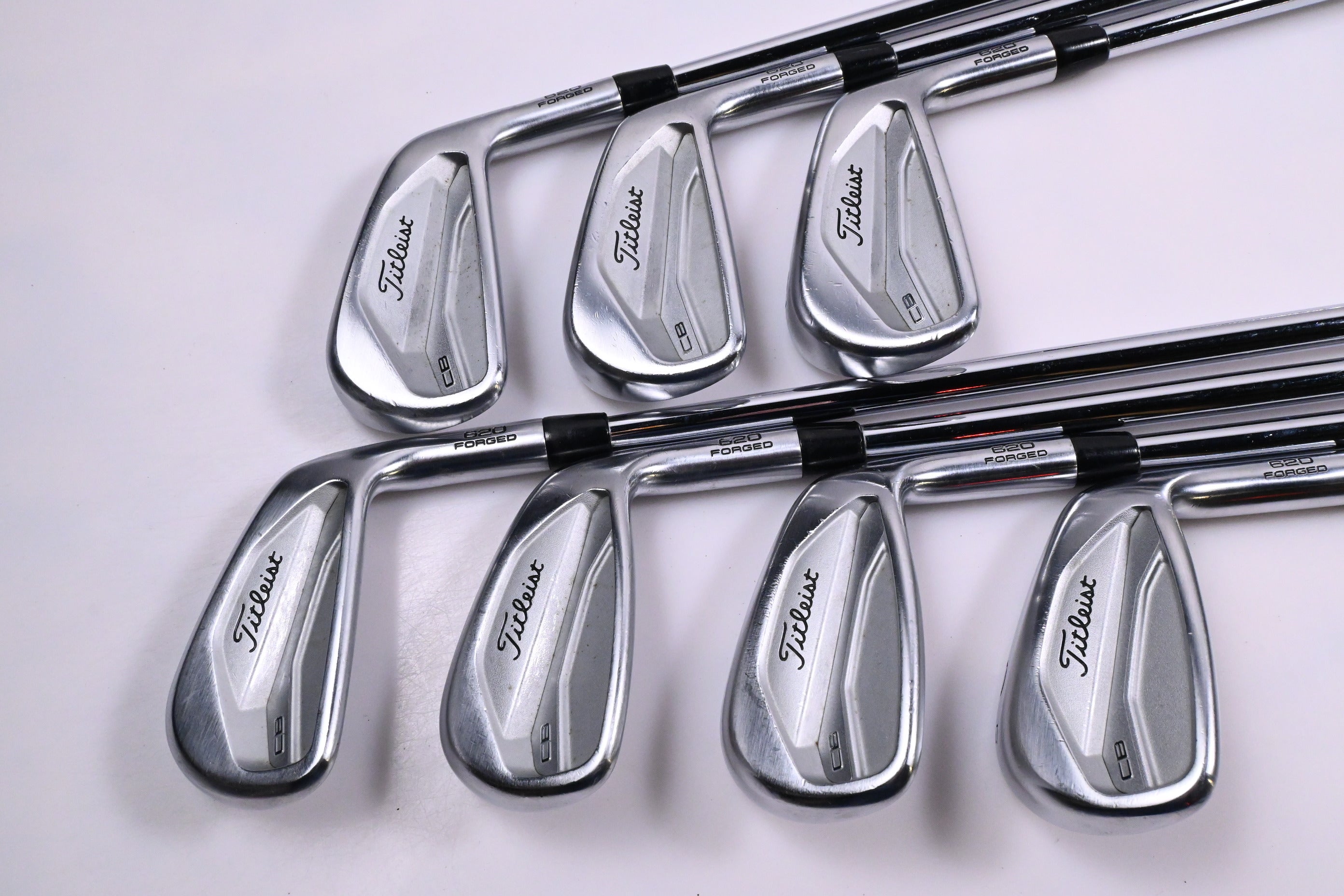 Titleist CB 620 Irons / 4-PW / Stiff Flex NS Pro Modus 3 Tour 120 Shafts