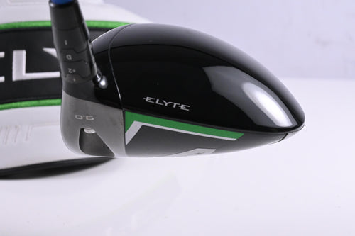 Callaway Elyte Triple Diamond Driver / 9 Degree / Stiff Flex Denali Frost Blue