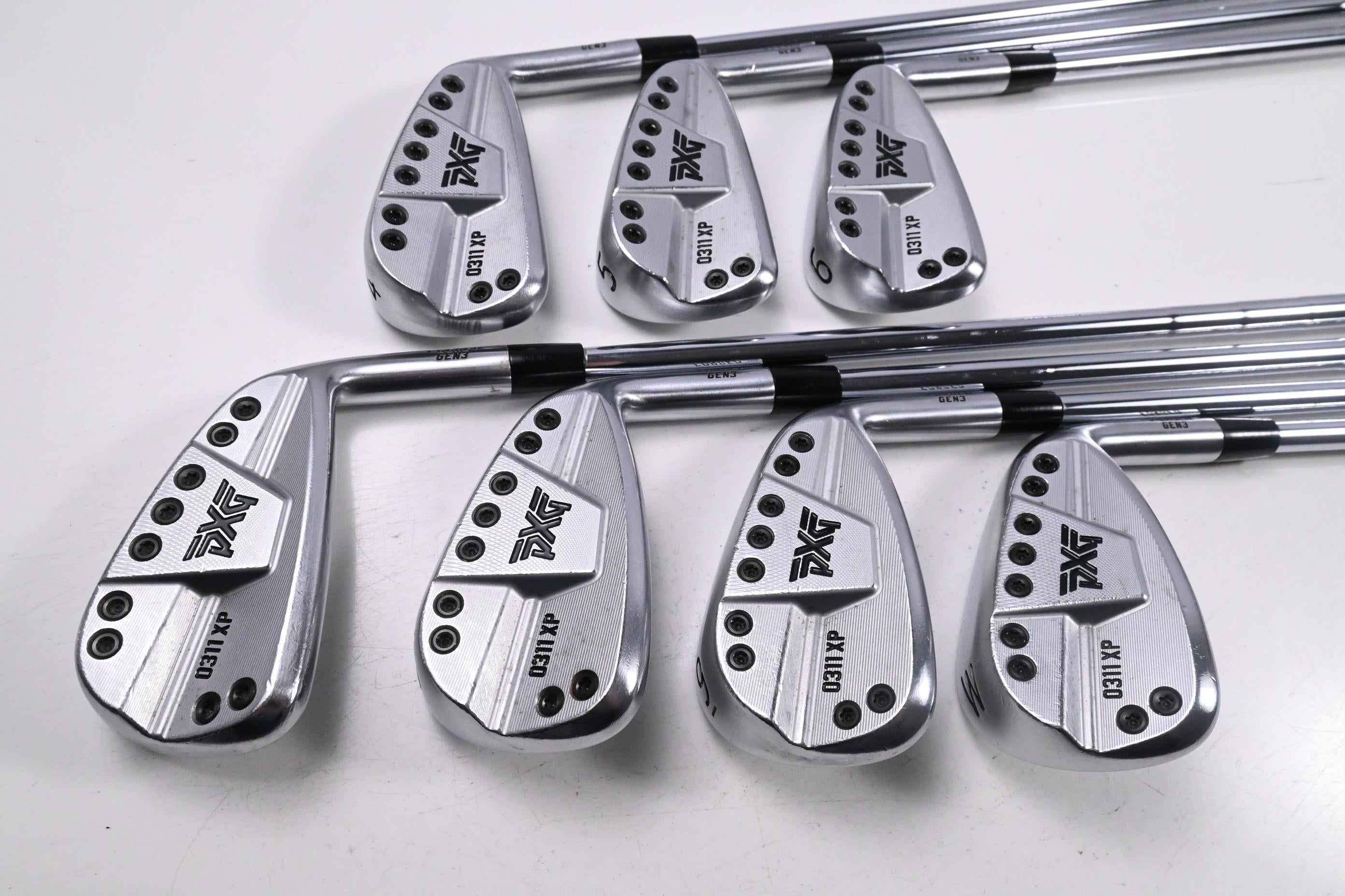 PXG 0311 XP Gen3 Irons / 4-PW / Stiff Flex N.S.Pro Modus3 Tour 105 Shafts