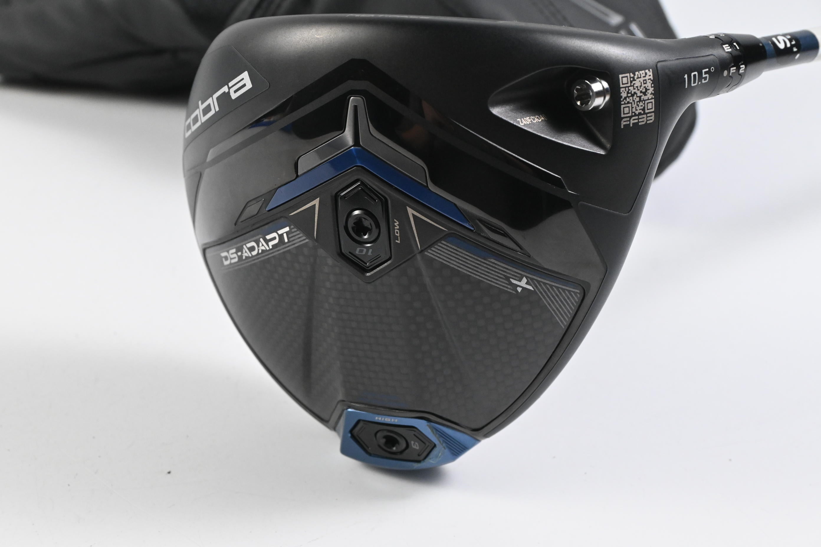Cobra DS-Adapt X Driver / 10.5 Degree / Stiff Flex Denali Blue 60 Shaft