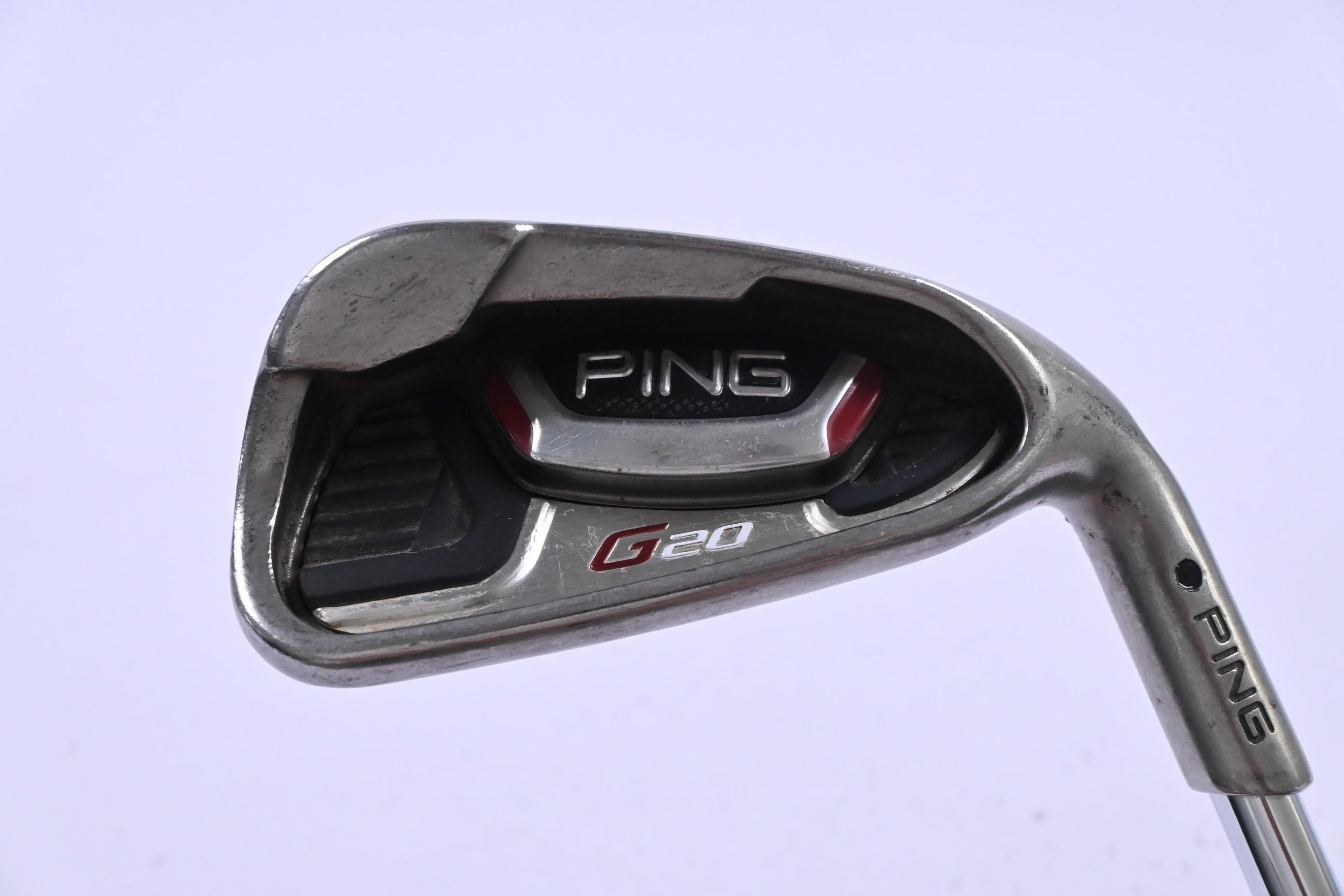 Ping G20 #7 Iron / Black Dot / Regular Flex Ping AWT 2.0 Shaft