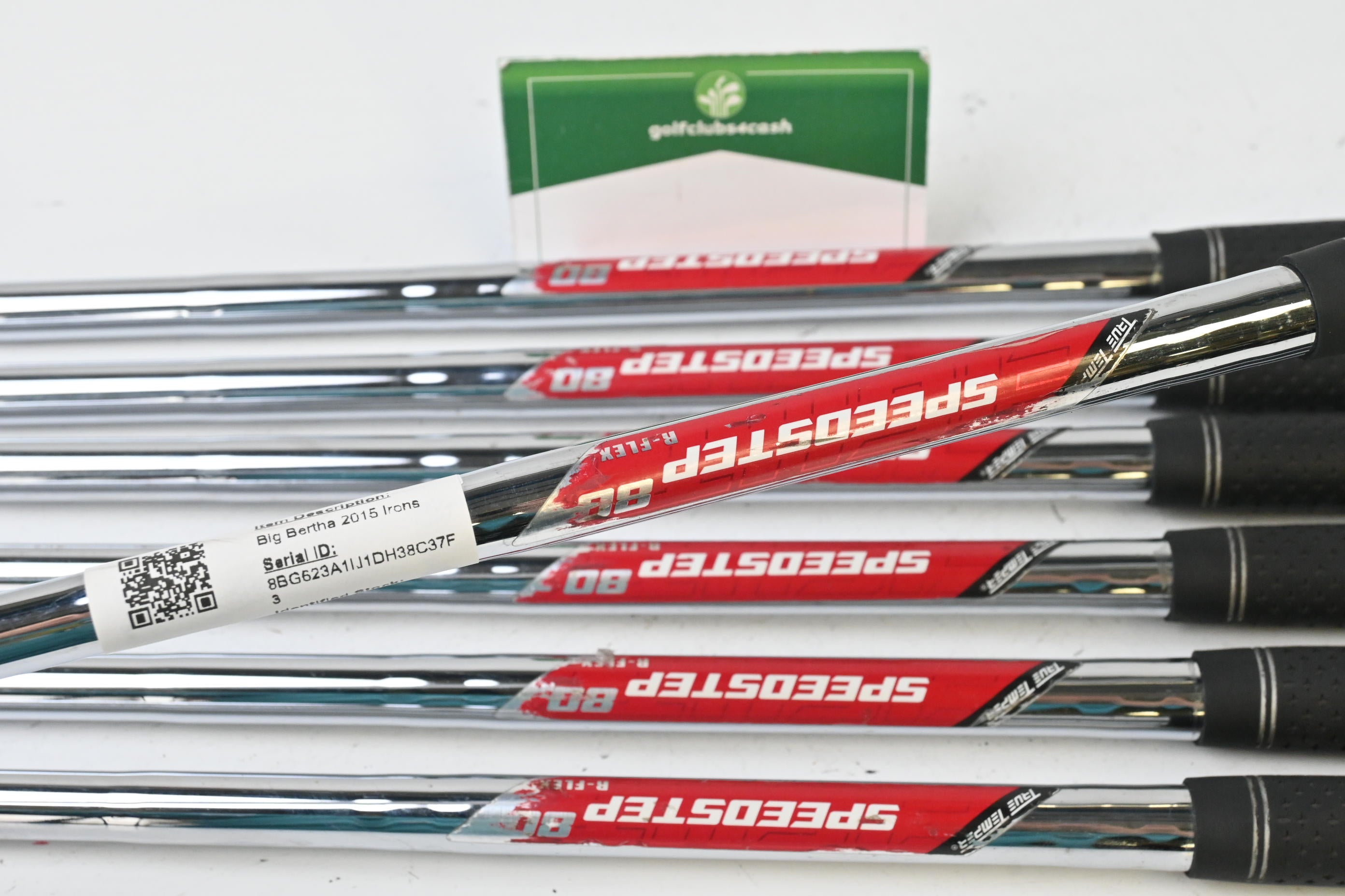 Callaway Big Bertha 2015 Irons / 4-PW / Regular Flex Speedstep 88 Shaf ...