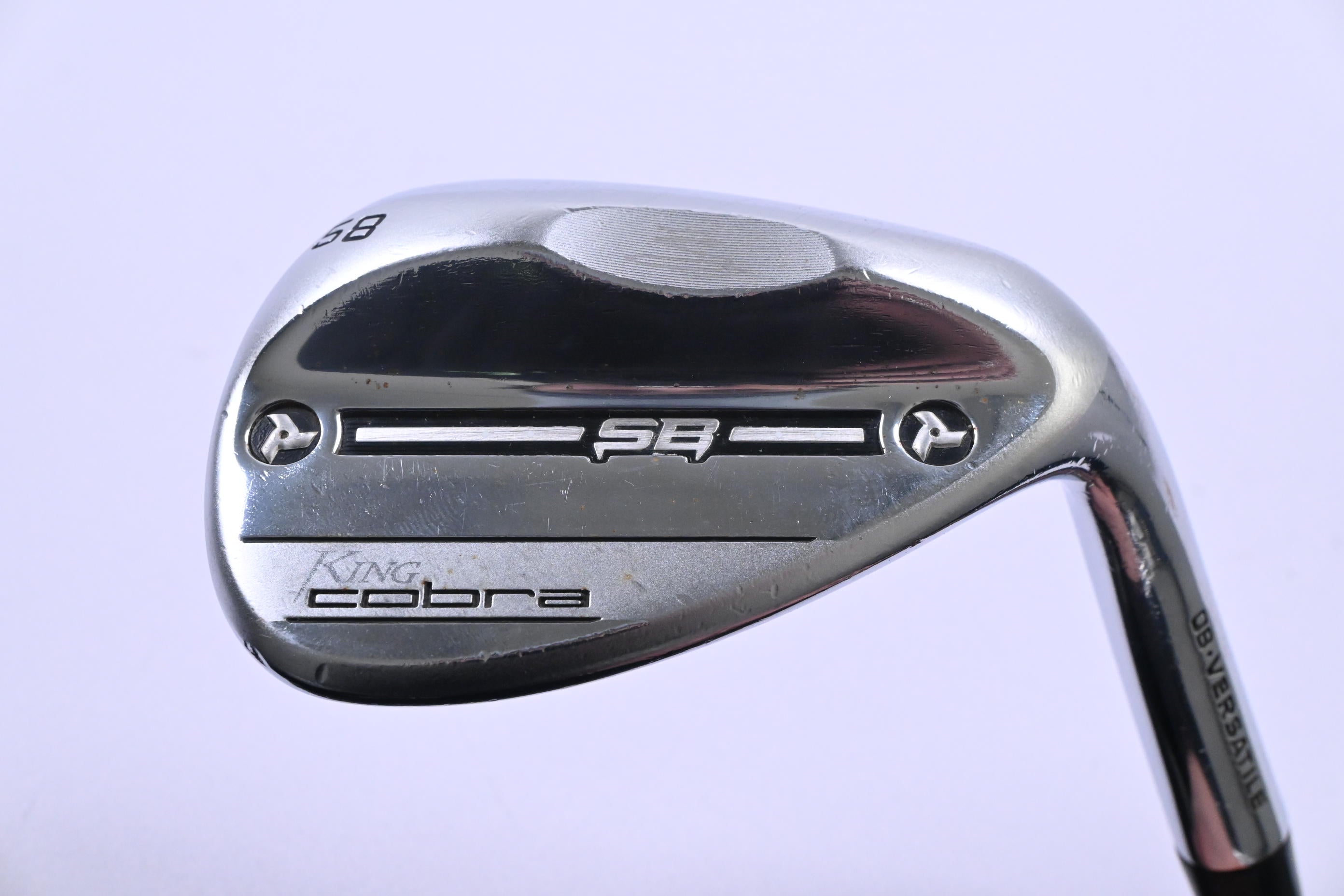 Cobra King Snakebite 2021 Lob Wedge / 58 Degree / Stiff Flex KBS Hi-Rev 2.0 125