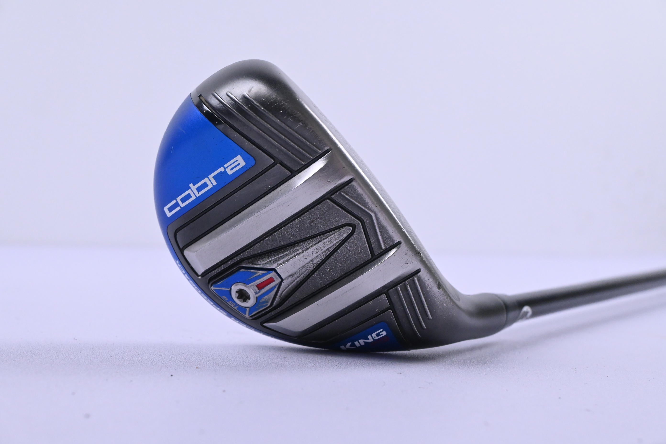 Cobra King F9 One Length #4 Hybrid / 21 Degree / Regular Flex Atmos Silver 7