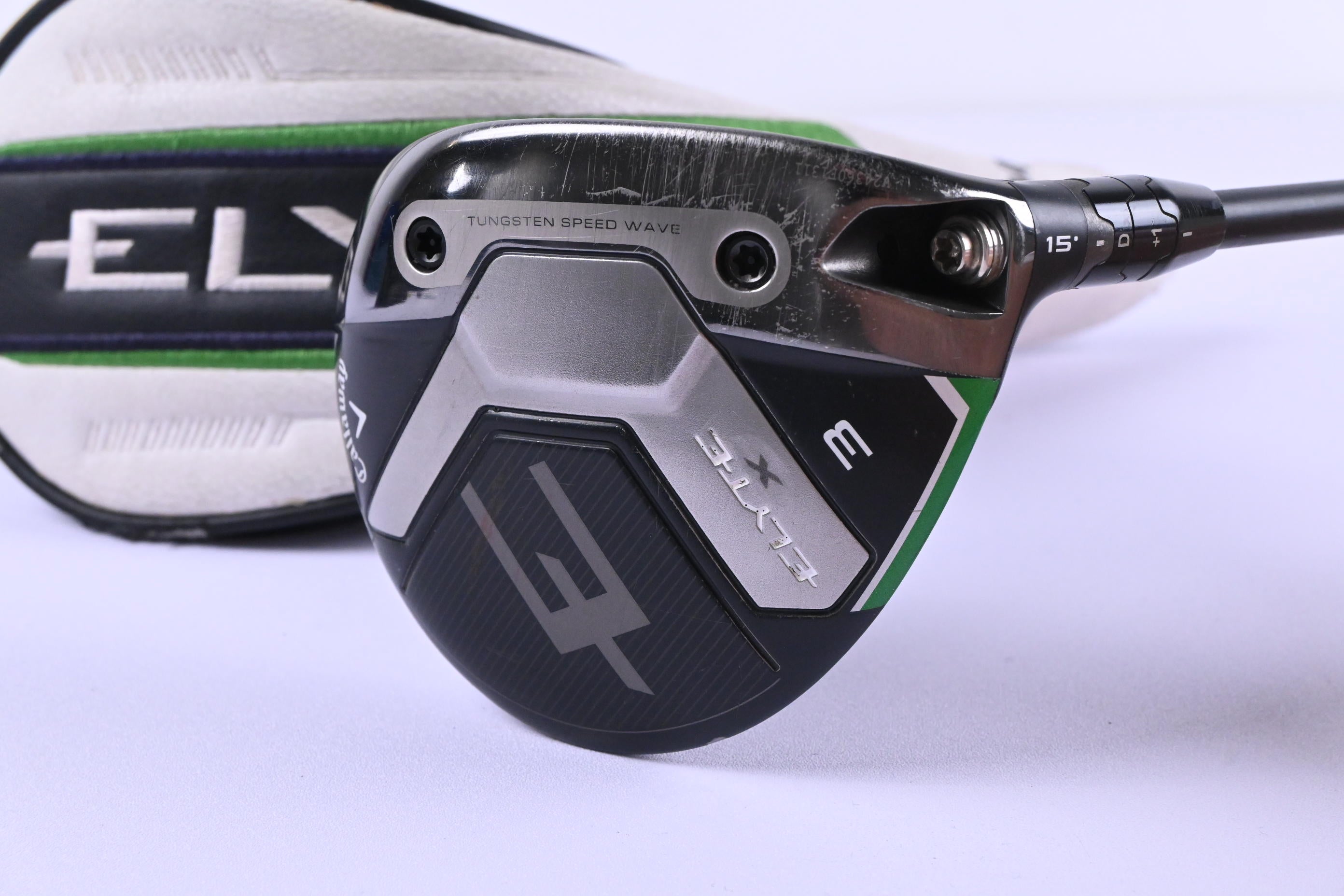 Callaway Elyte X #3 Wood / 15 Degree / Senior Flex Vanquish 4 Shaft