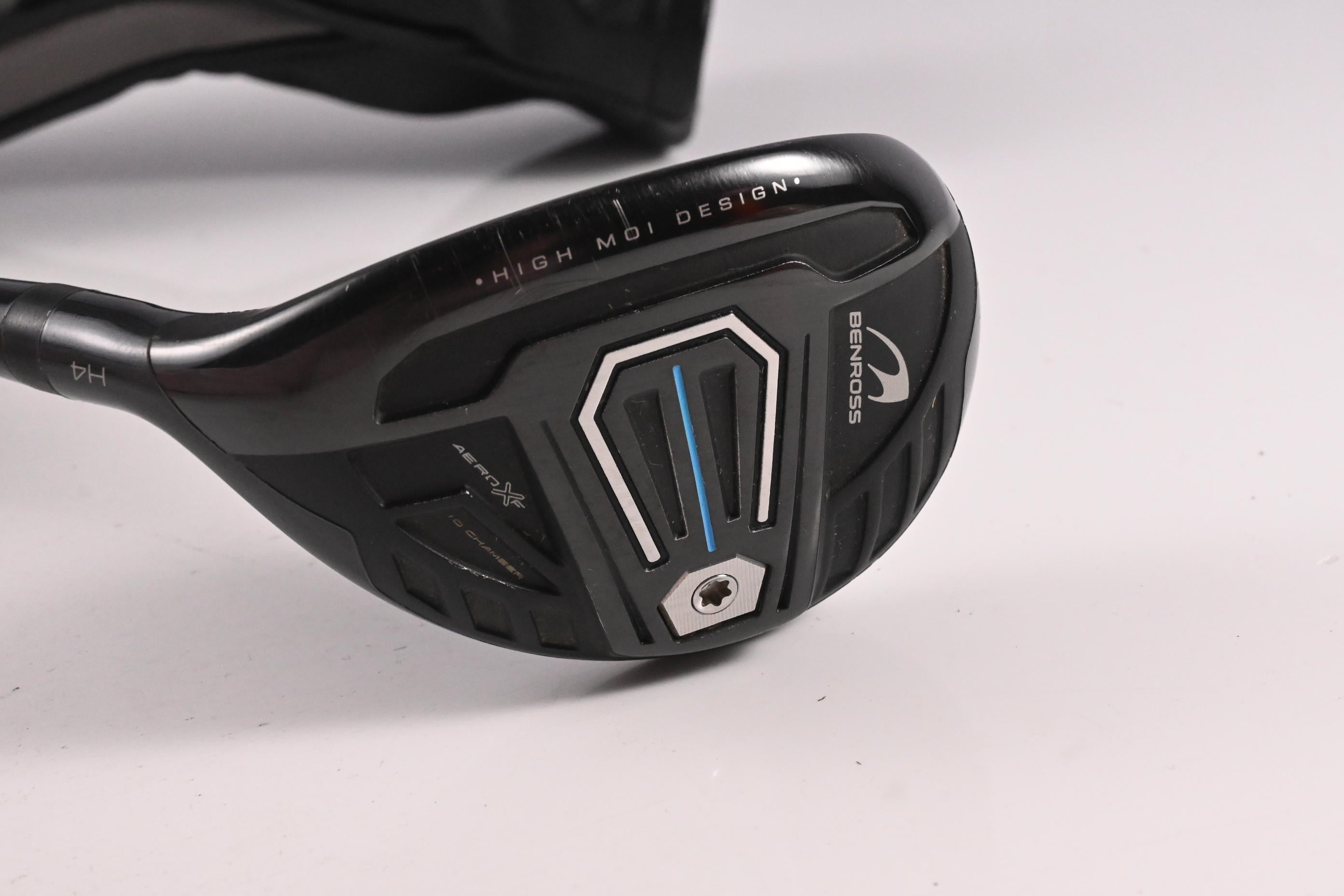 Left Hand Benross Aero X #4 Hybrid / 23 Degree / Regular Flex Ventus Black 5