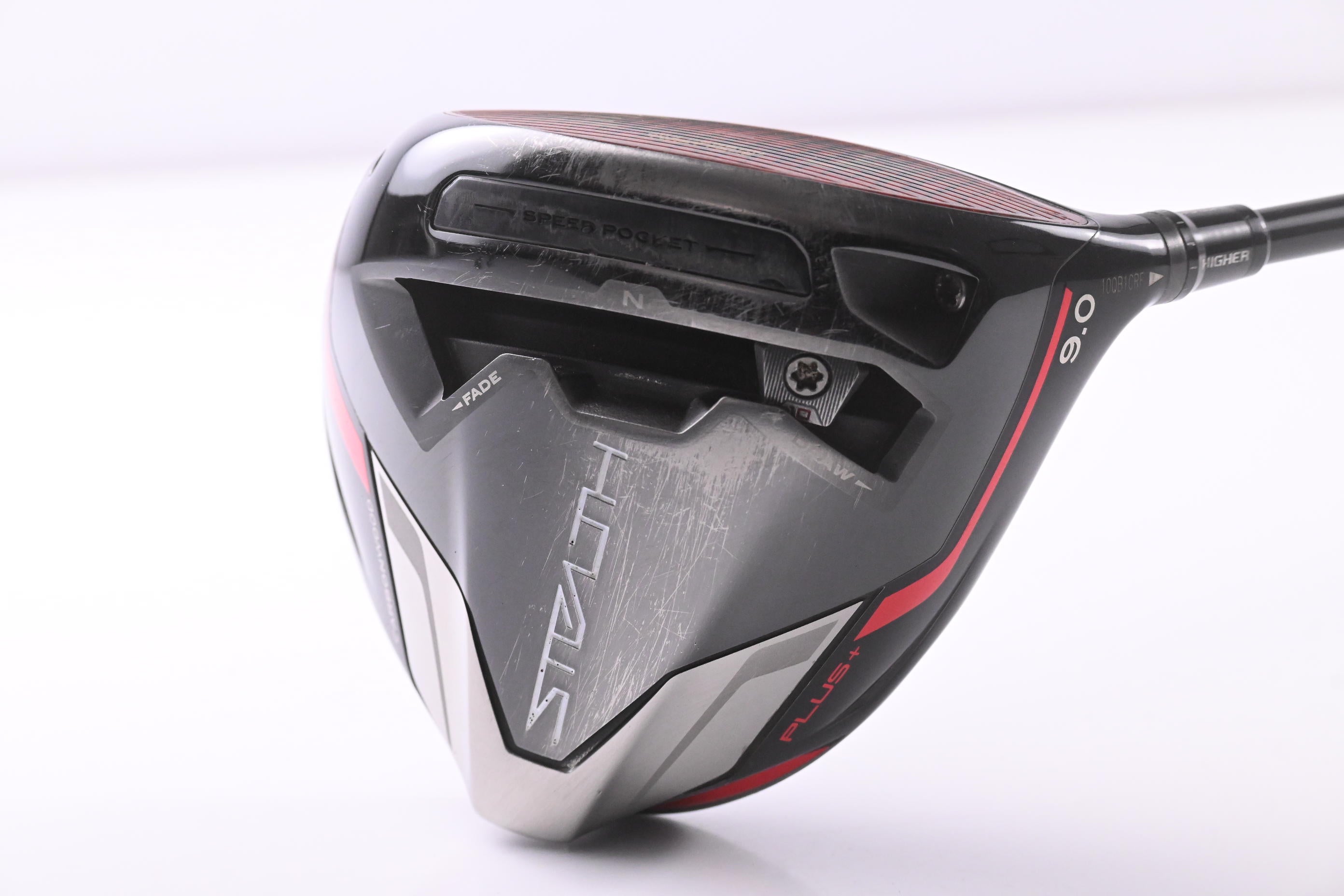 Taylormade Stealth Driver / 9 Degree / Stiff Flex HZRDUS RDX Smoke Red 60 Shaft